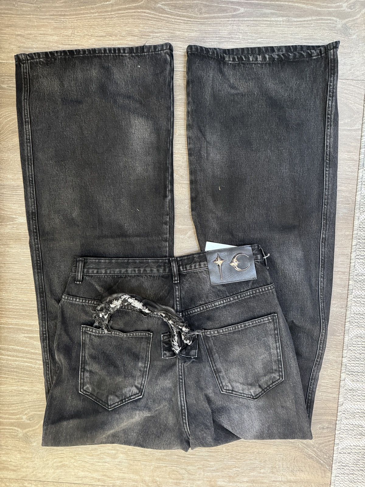 Thug Club knight full stud denim pants | Grailed