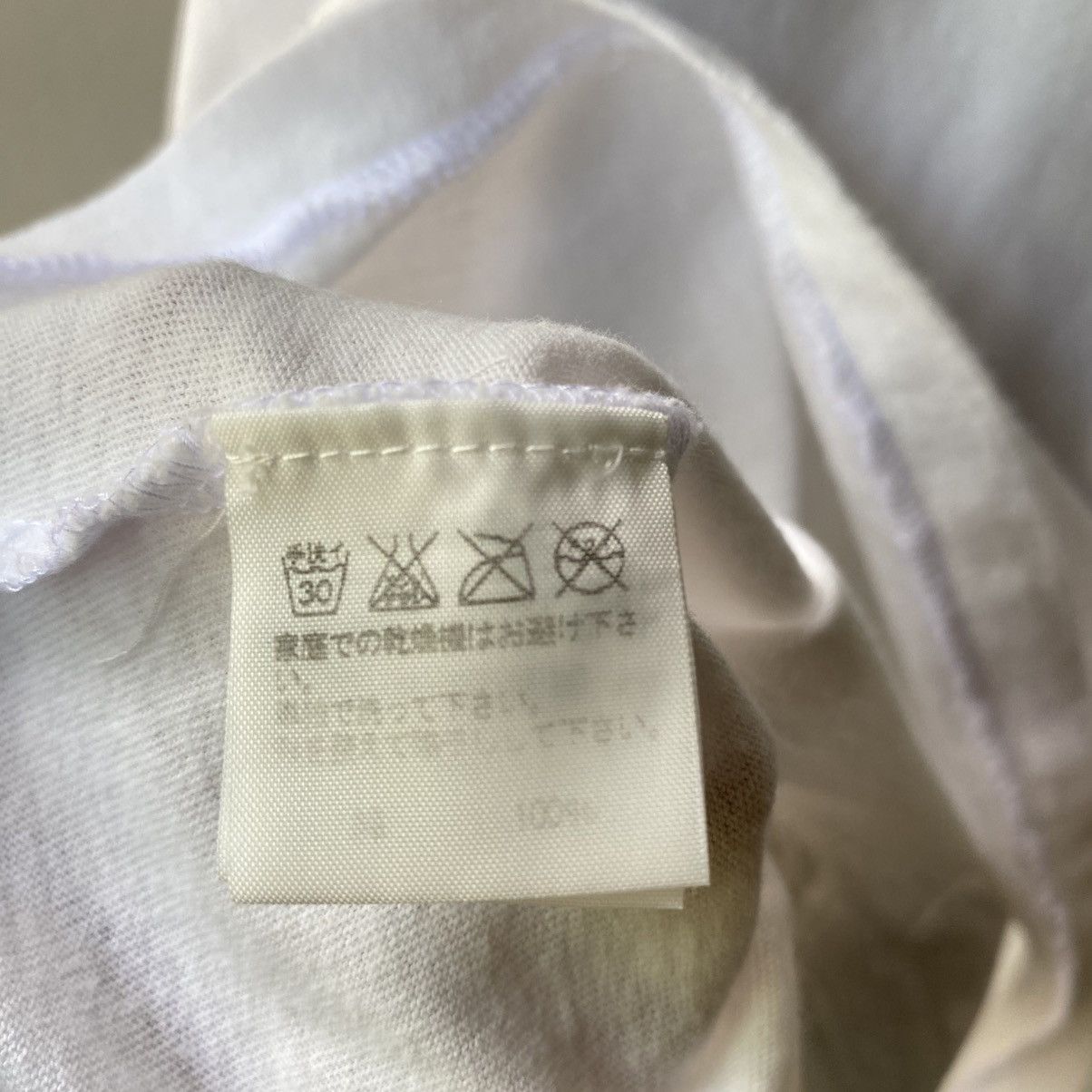 Zucca Zucca White Tee with Black Front Print Size M / US 6-8 / IT 42-44 - 8 Thumbnail