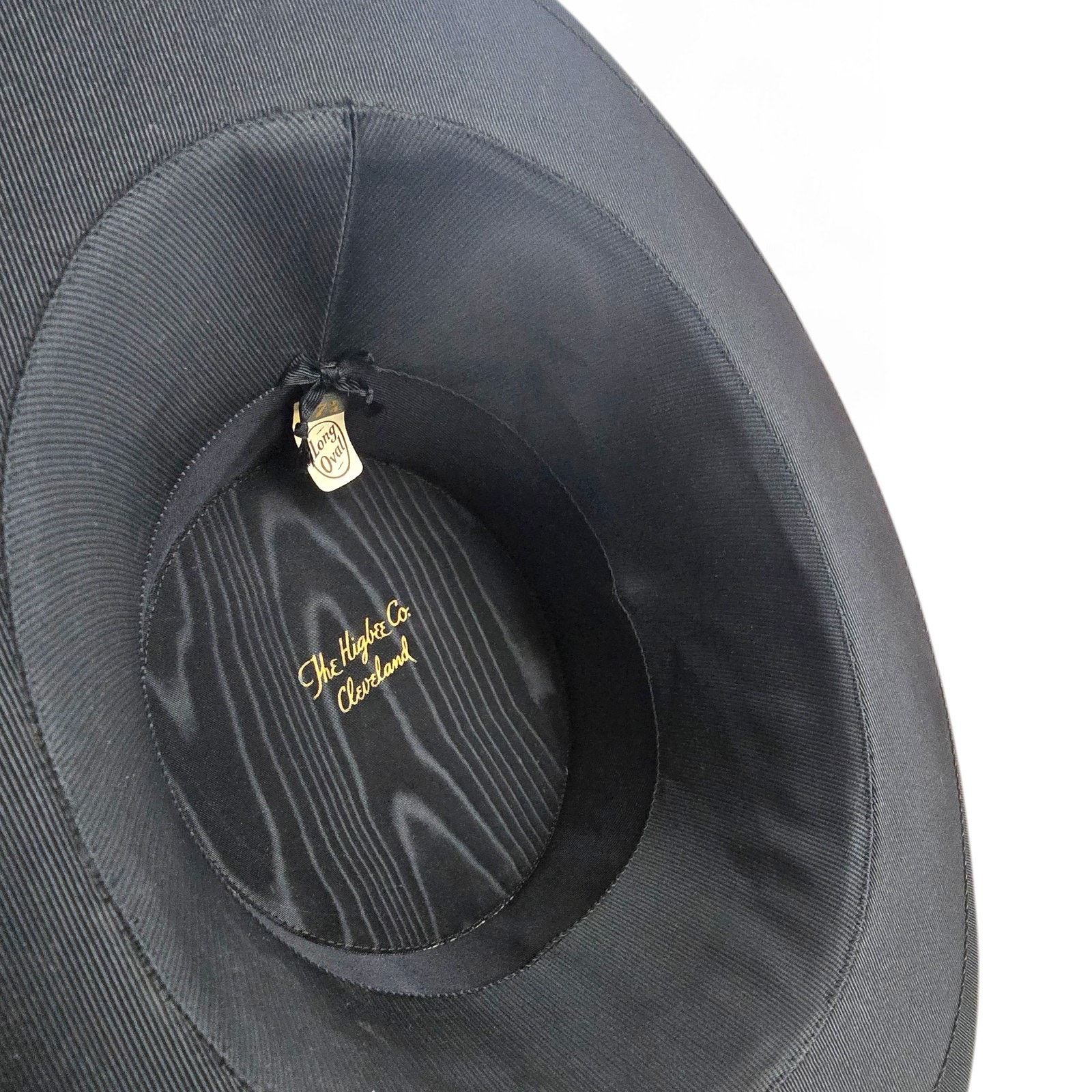 Other Higbee Co Vintage Collapsible Opera Top Hat Size 7 1/4 Oval Size ONE SIZE - 2 Thumbnail