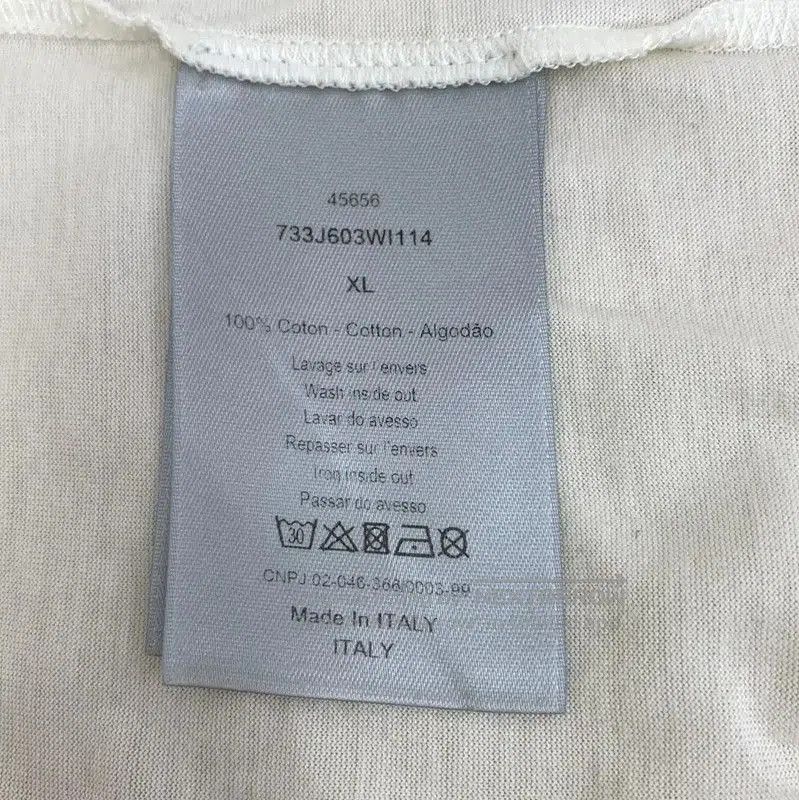 Dior Dior Beige Cotton Oversized Women's T. Size XL / US 12-14 / IT 48-50 - 6 Thumbnail