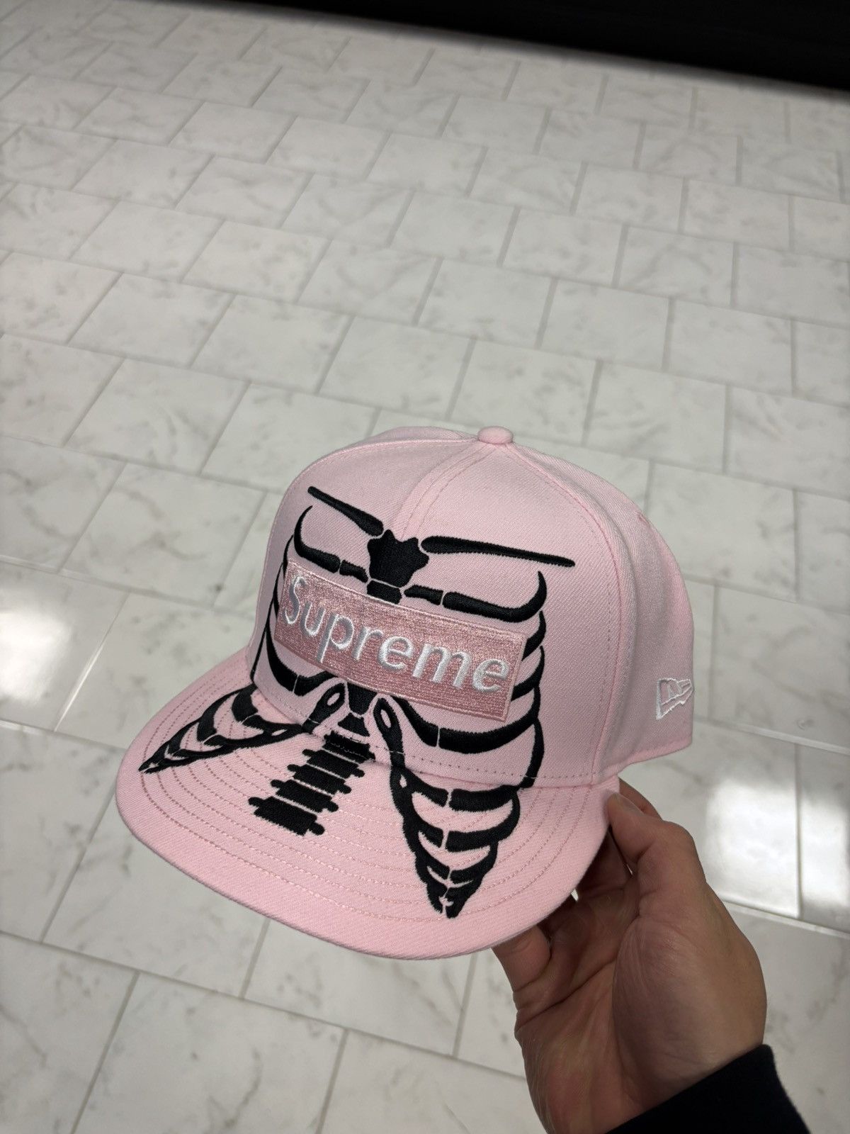 MLB × New Era × Supreme Supreme New Era Fitted Hat 7 1/2 | Grailed
