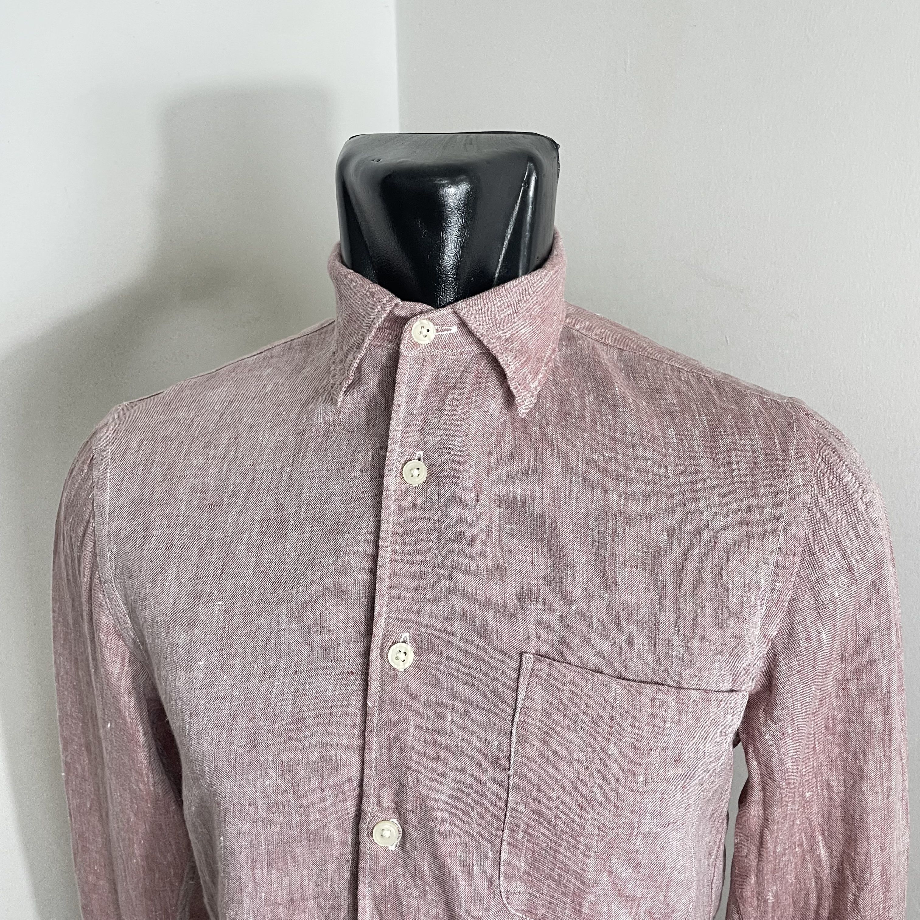 Designer × Japanese Brand × Uniqlo ⭐️SALE⭐️ [S] UNIQLO LINEN SHIRT Size US S / EU 44-46 / 1 - 2 Thumbnail