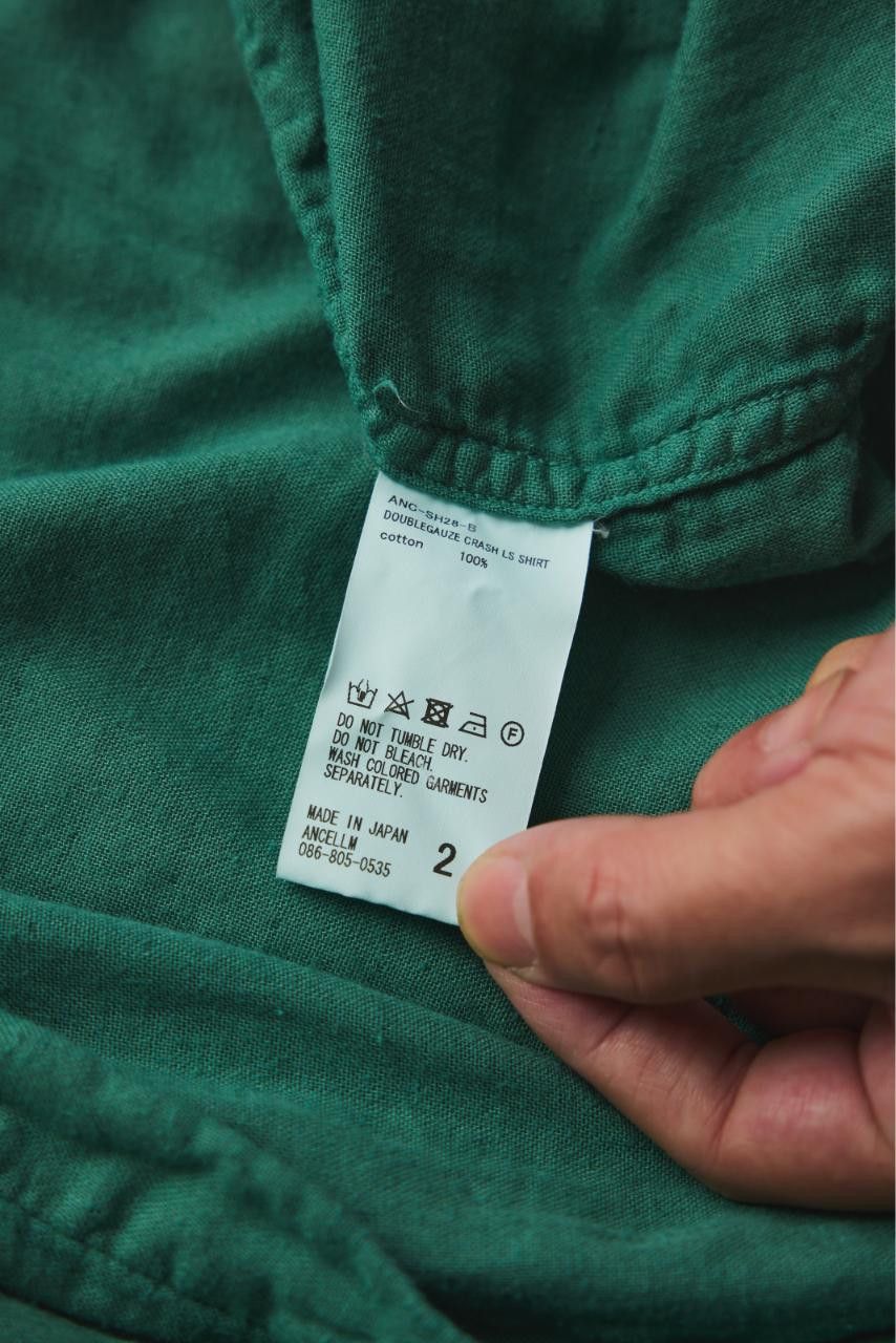 Other Ancellm Double Gauze Crash LS Shirt Size US M / EU 48-50 / 2 - 9 Thumbnail