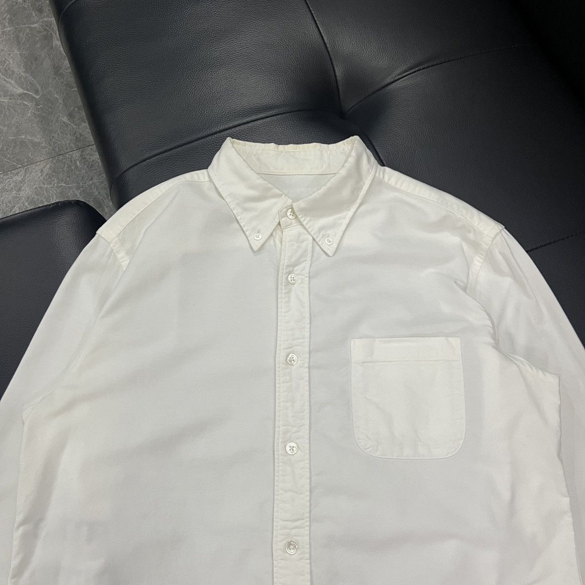 uniform experiment uniform experiment Slogan Embroidered Logo Shirt Size US XL / EU 56 / 4 - 4 Thumbnail
