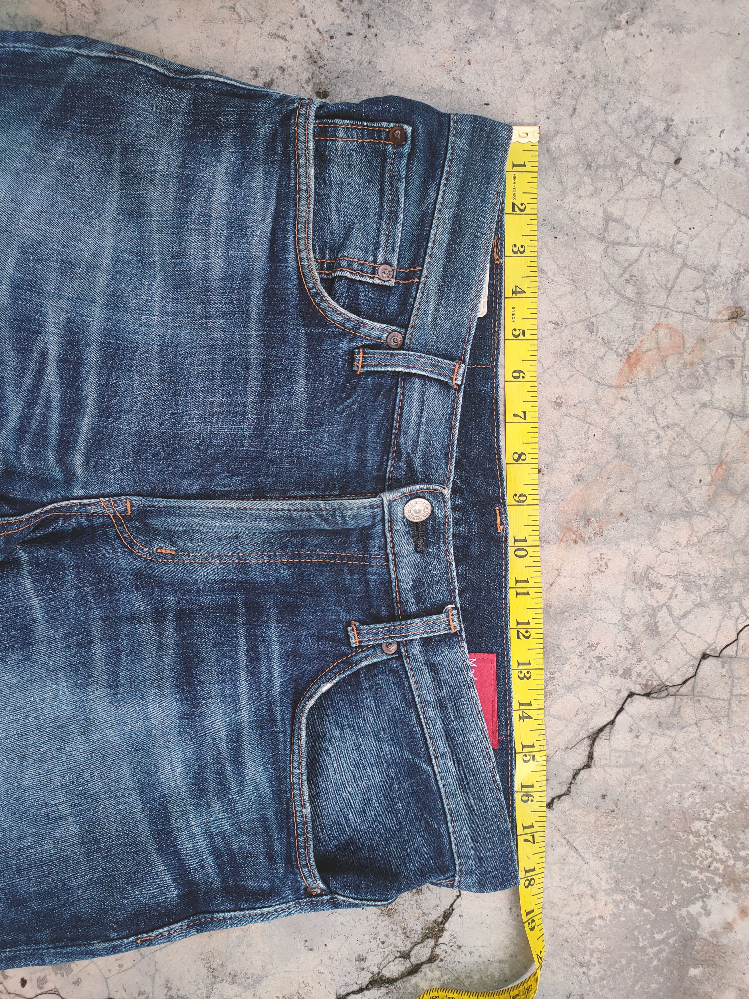 Edwin VINTAGE EDWIN MADE IN JAPAN FADED RIPPED JEANS DENIM Size US 36 / EU 52 - 5 Thumbnail
