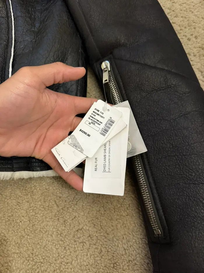 Rick Owens Rick owens Gethsemane fw21 shearling leather jacket Size US M / EU 48-50 / 2 - 12 Thumbnail