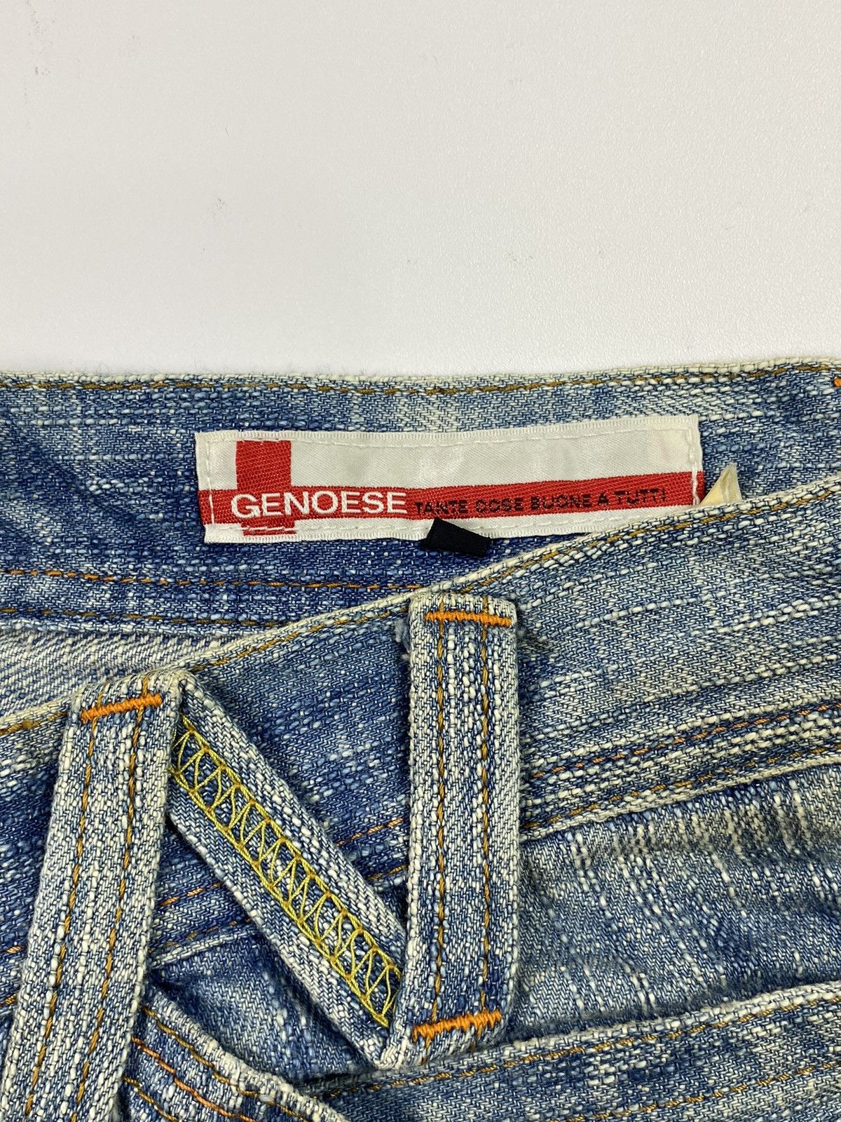 If Six Was Nine × Japanese Brand × Le Grande Bleu (L.G.B.) japanese brand genoeae cargos jeans pant Size US 32 / EU 48 - 4 Thumbnail