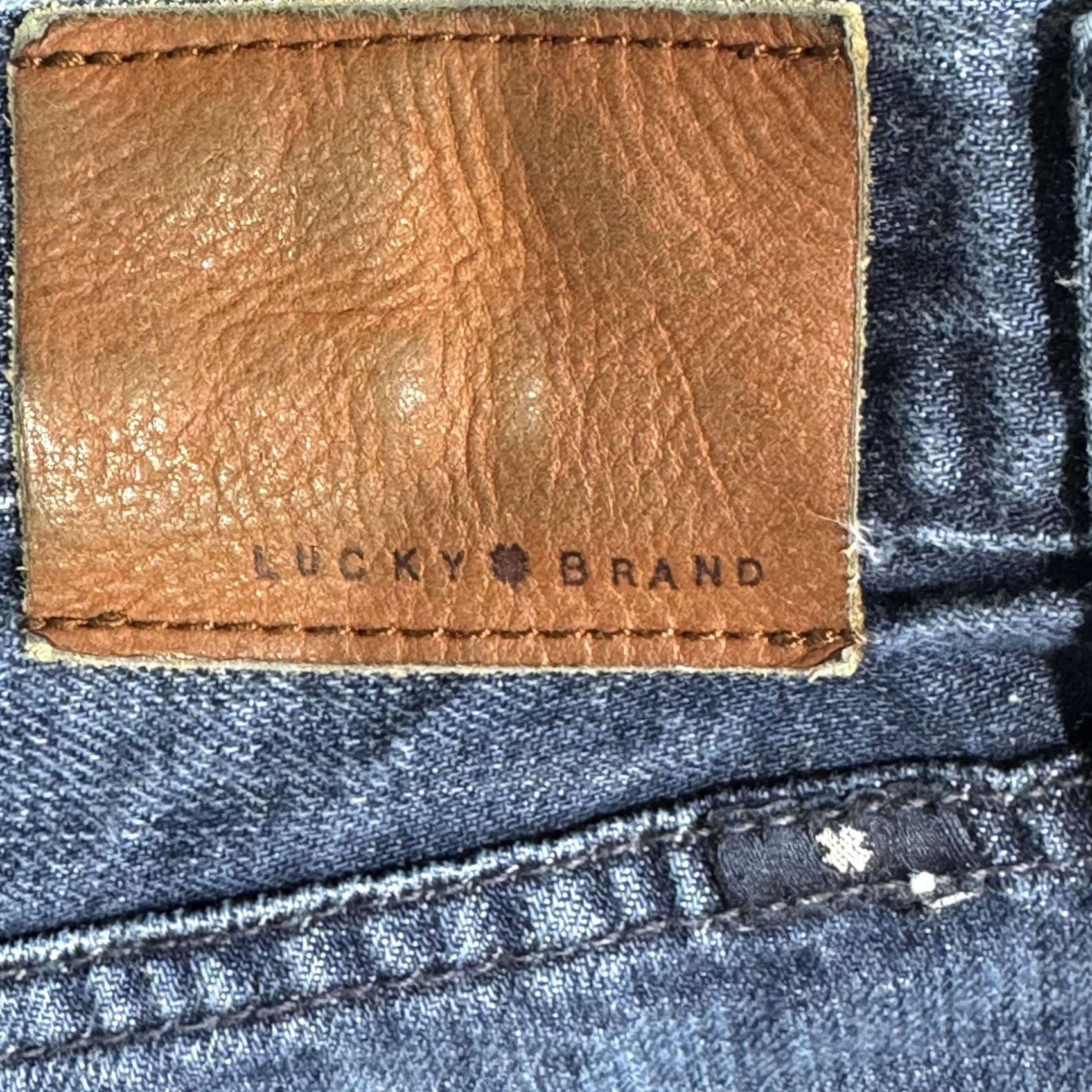 Lucky Brand Lucky Brand Jeans Mens 34x32 Blue 1 Authentic Skinny Whiskered Denim Pants Jeans Size US 34 / EU 50 - 3 Thumbnail