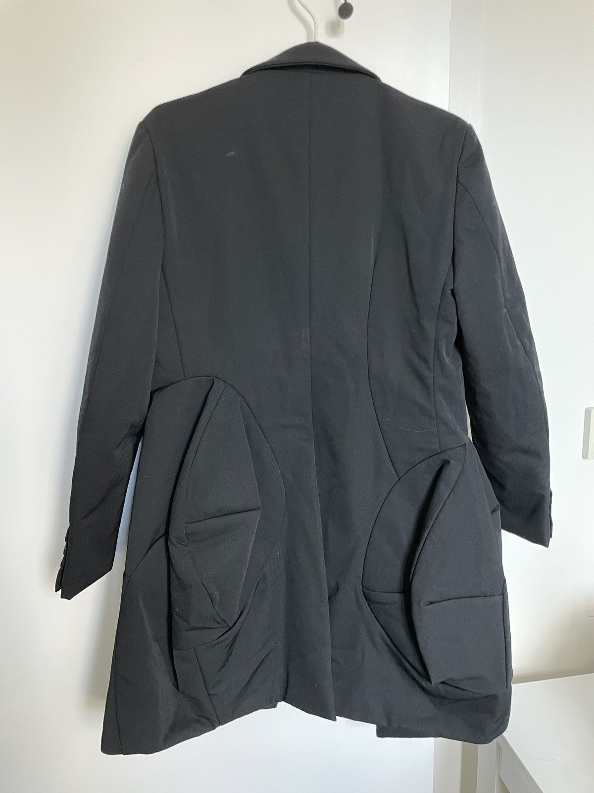 Comme des Garcons × Japanese Brand Comme Des Garçons black blazer jacket Size S / US 4 / IT 40 - 2 Thumbnail