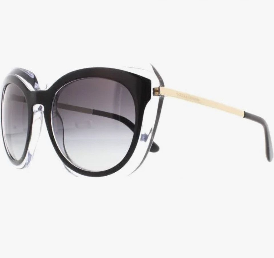 Dolce & Gabbana New DOLCE & GABBANA Sunglasses DG 4282 675/8G Top Black Size ONE SIZE - 4 Thumbnail
