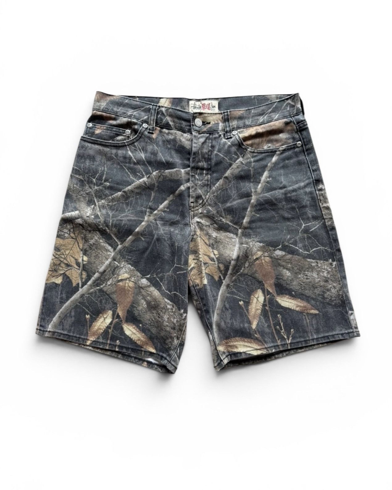 Stussy Stüssy big ol short real tree camo | Grailed
