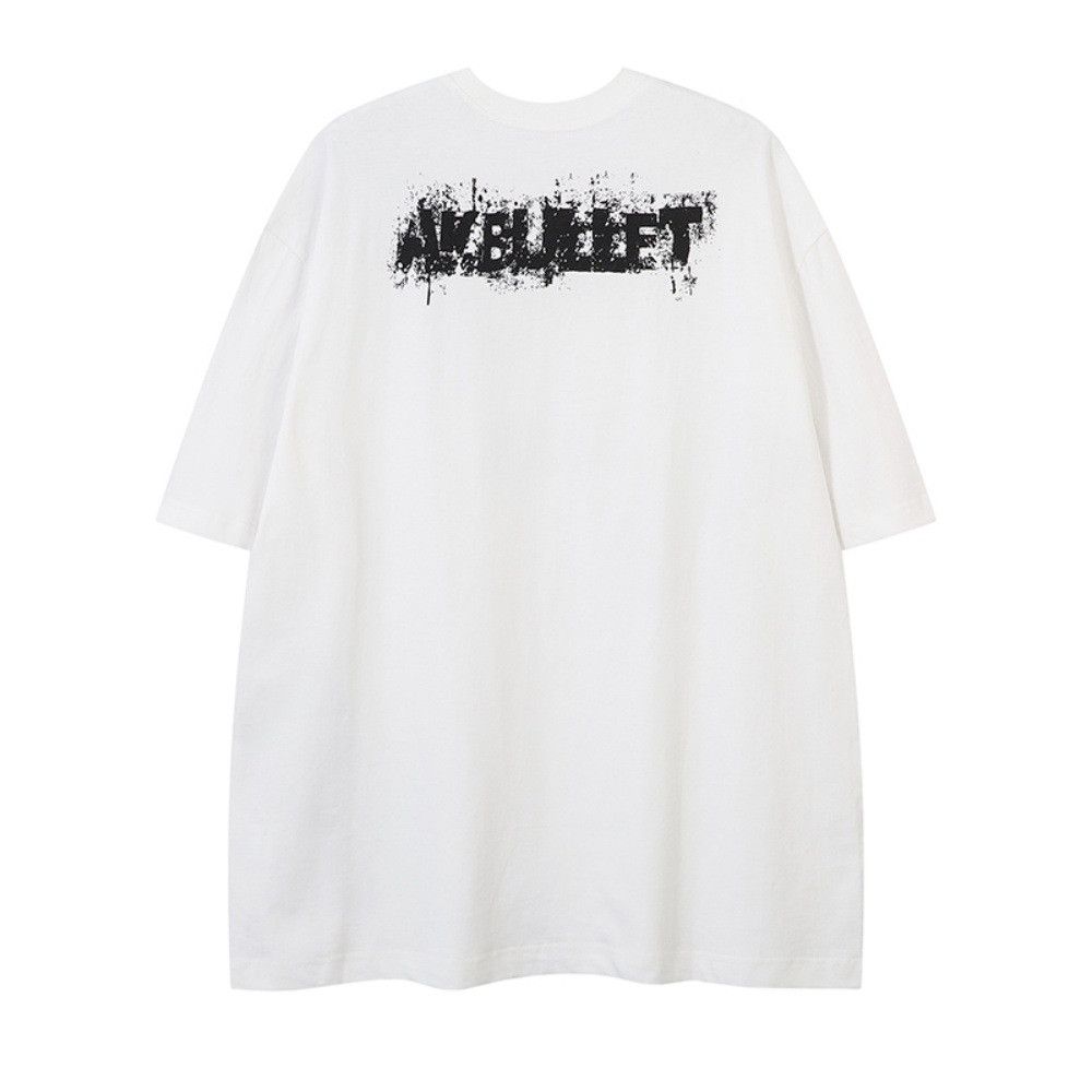 Japanese Brand × Vintage Fun gloves print hip-hop trendy loose short-sleeved T-shirt Size US M / EU 48-50 / 2 - 2 Thumbnail