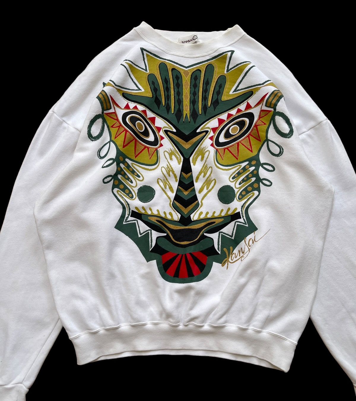 Kansai Yamamoto Vintage Kansai O2 Crewneck Sweatshirt Size US M / EU 48-50 / 2 - 5 Thumbnail