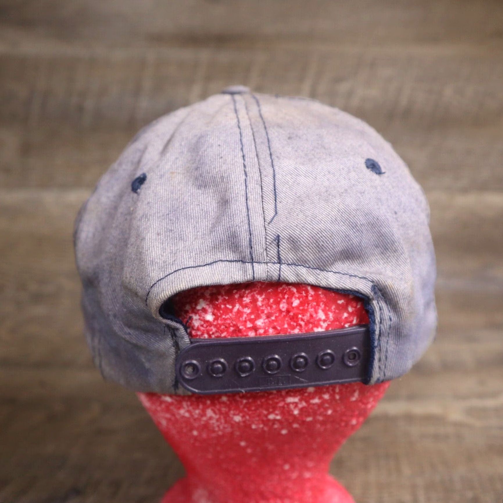 Vintage VINTAGE CAP Trucker Hat Blue Virginia Dept of Transportation VDOT Culpeper Office One Size Mens Size ONE SIZE - 4 Thumbnail