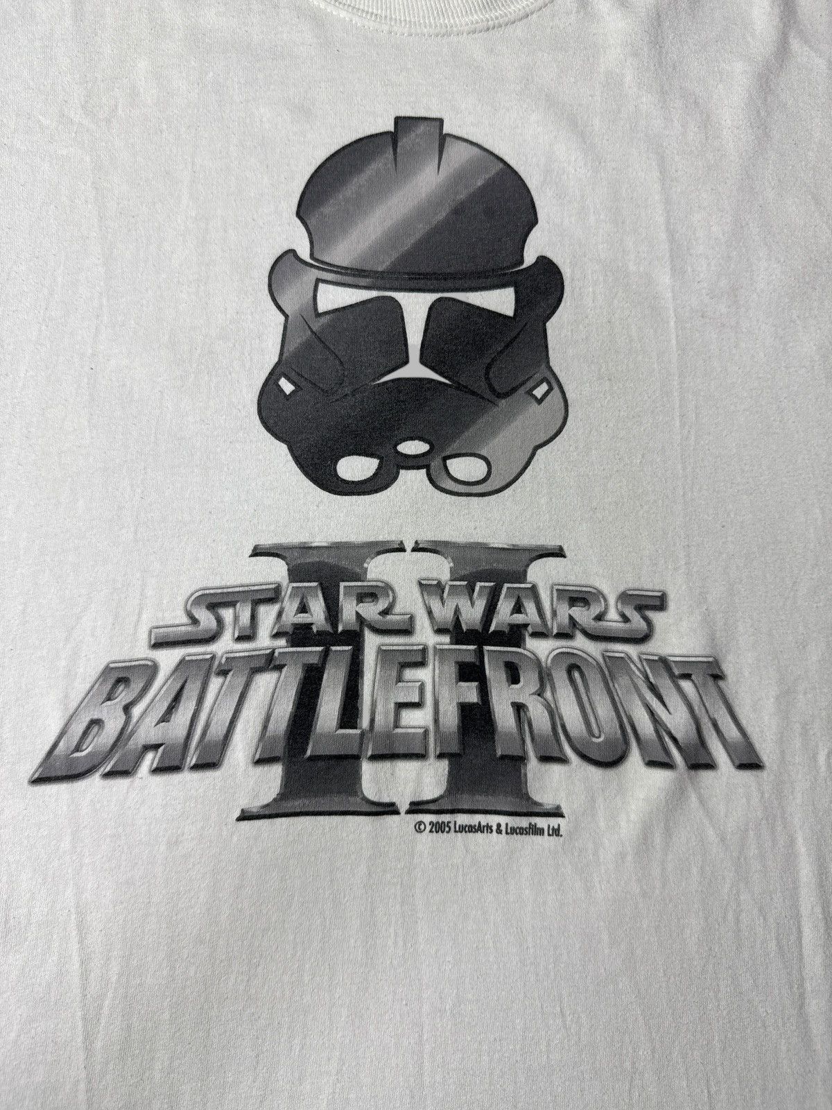 Microsoft × Playstation × Vintage *RARE* 2005 VINTAGE STAR WARS BATTLEFRONT 2 LUCASART PROMO Size US L / EU 52-54 / 3 - 2 Thumbnail
