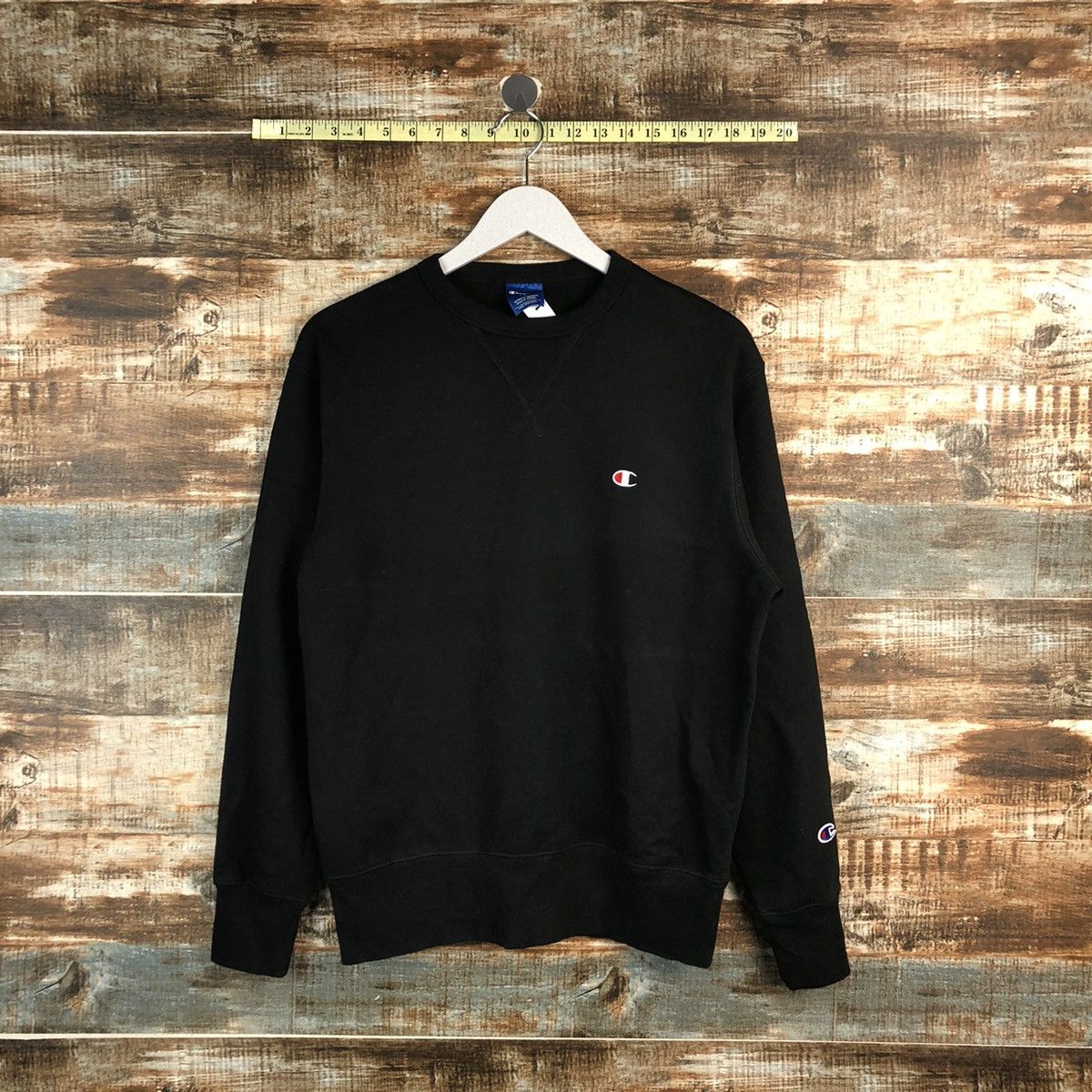 Champion vintage Black Sweatshirt #A2516