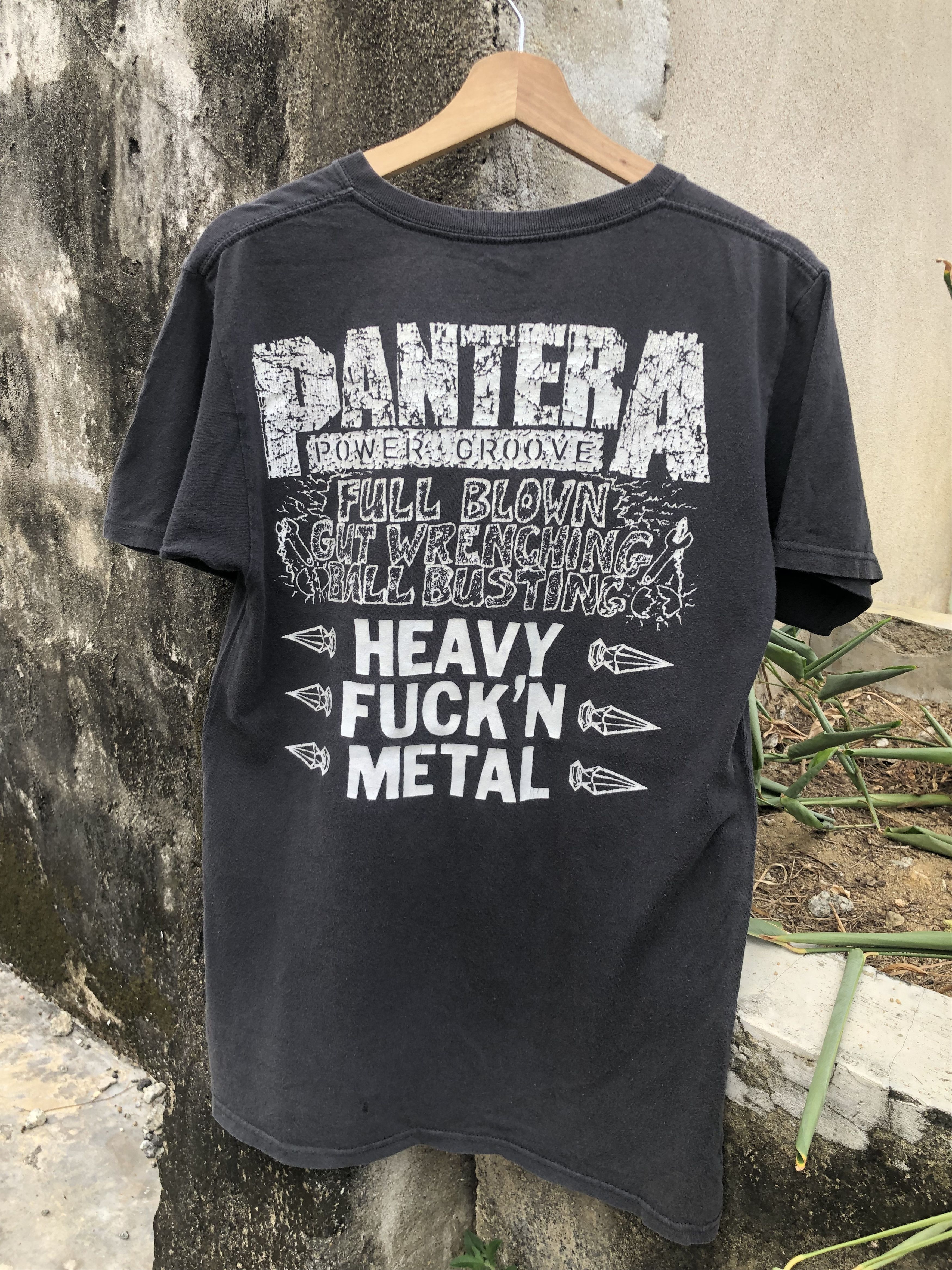 Band Tees 2000s Vintage Pantera "Domination" Tshirt Size US S / EU 44-46 / 1 - 2 Thumbnail
