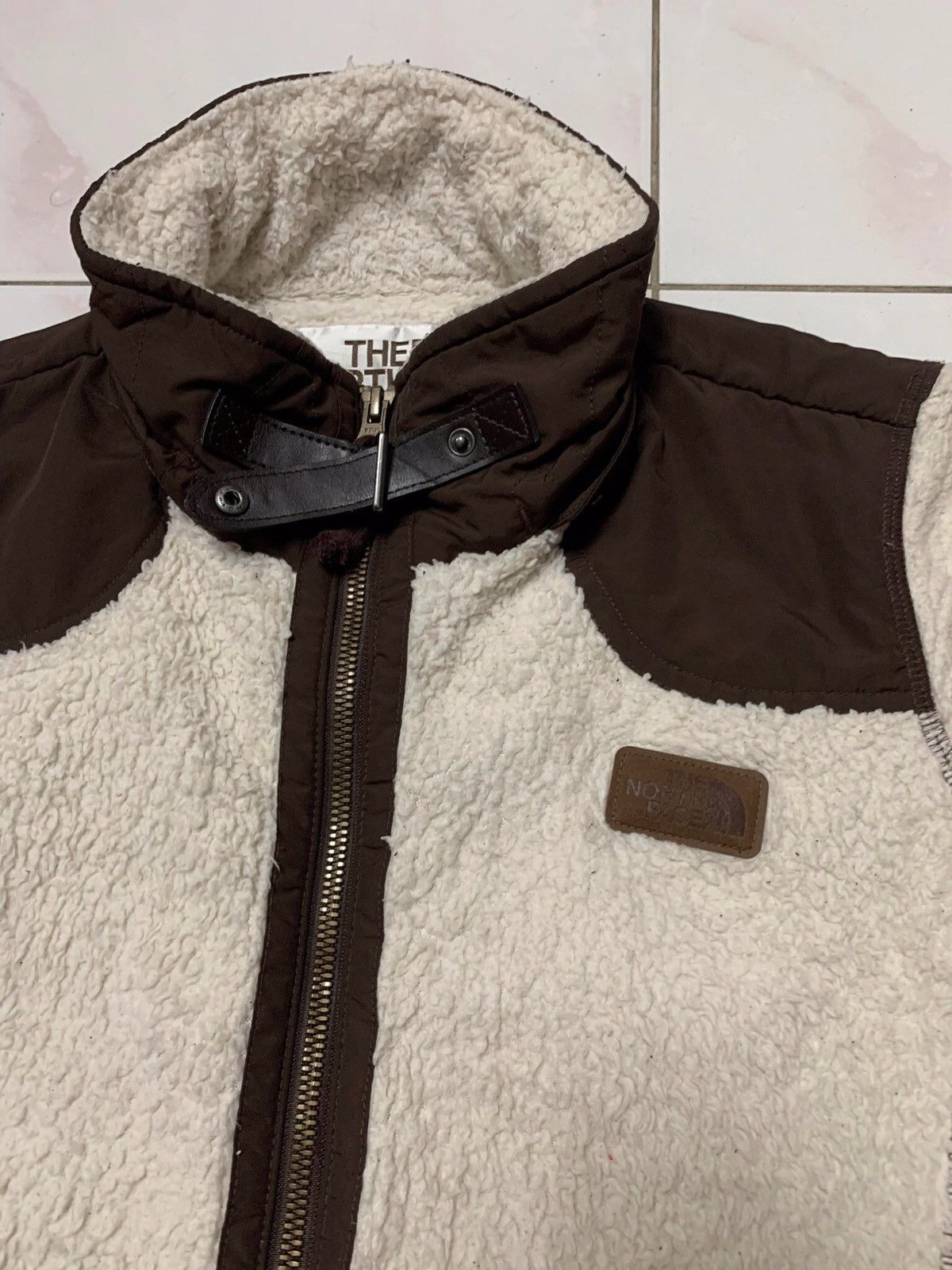 The North Face × Vintage STEAL💥 The North Face Fleece Brown Jacket for Women Size S / US 4 / IT 40 - 11 Thumbnail