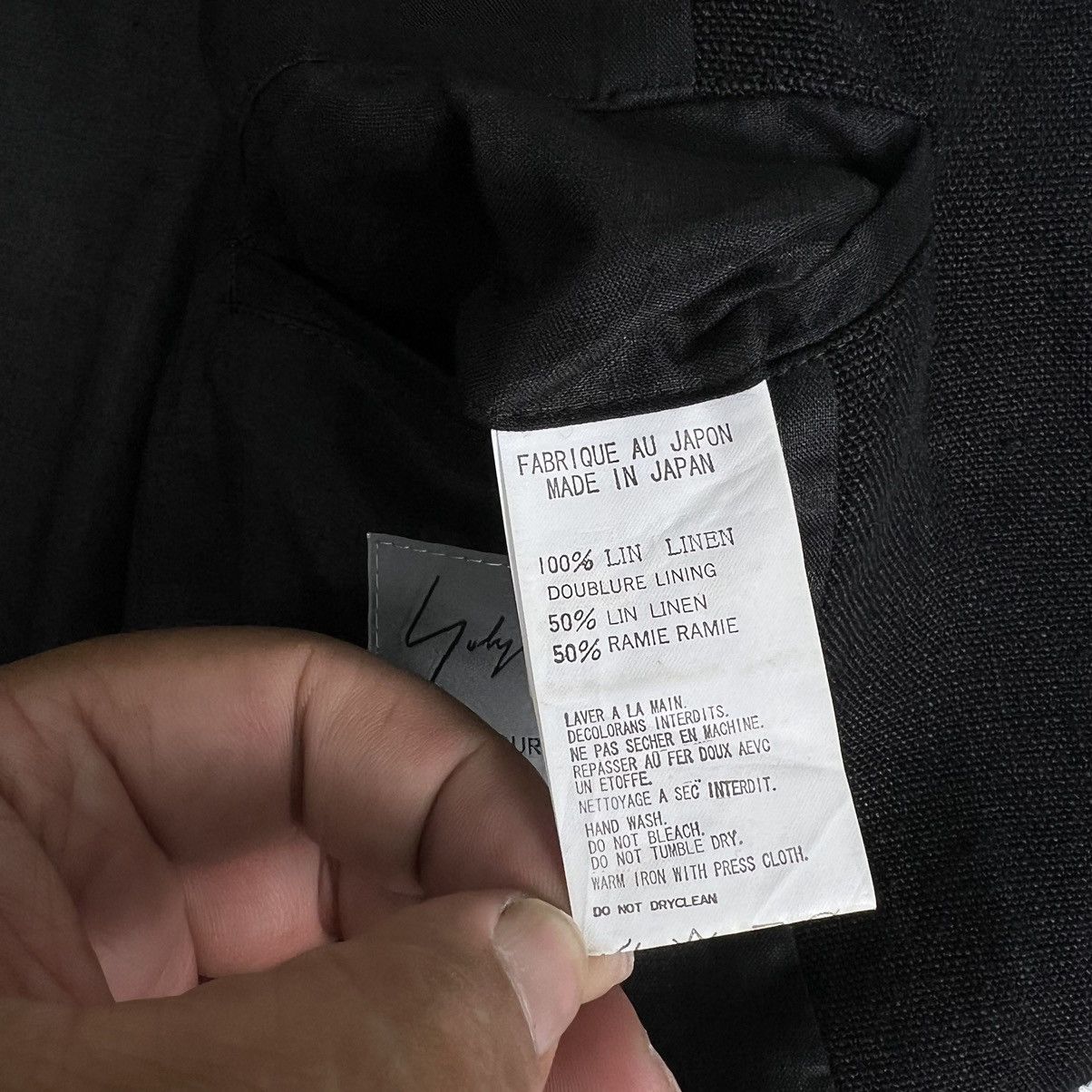 Yohji Yamamoto 🔥VTG YOHJI YAMAMOTO POUR HOMME AW1999 WOOL BUTTON JACKET Size US L / EU 52-54 / 3 - 18 Thumbnail