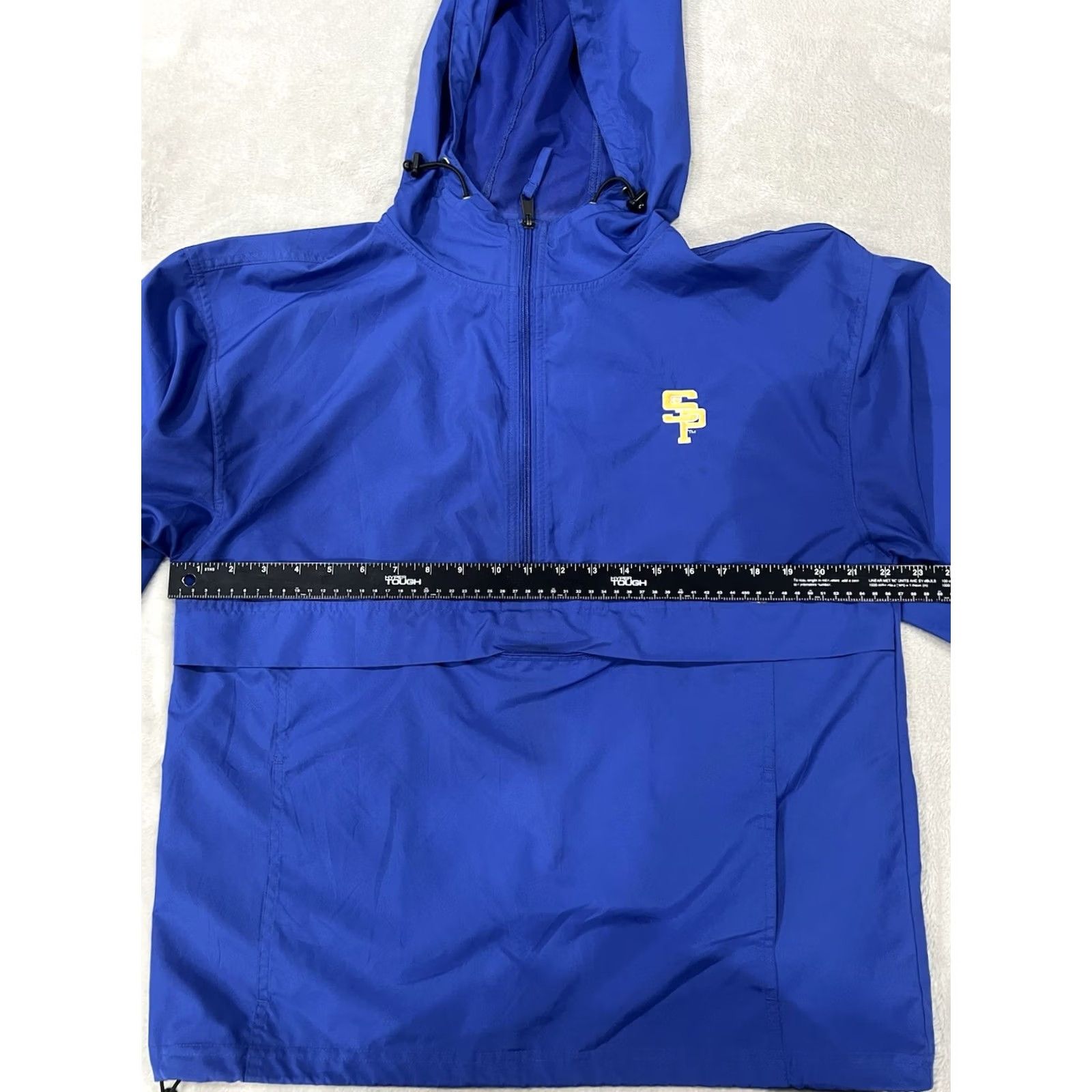 Champion Champion Mens Windbreaker Jacket Athletic Blue Softshell Zip Jogger Size M Size US M / EU 48-50 / 2 - 3 Thumbnail