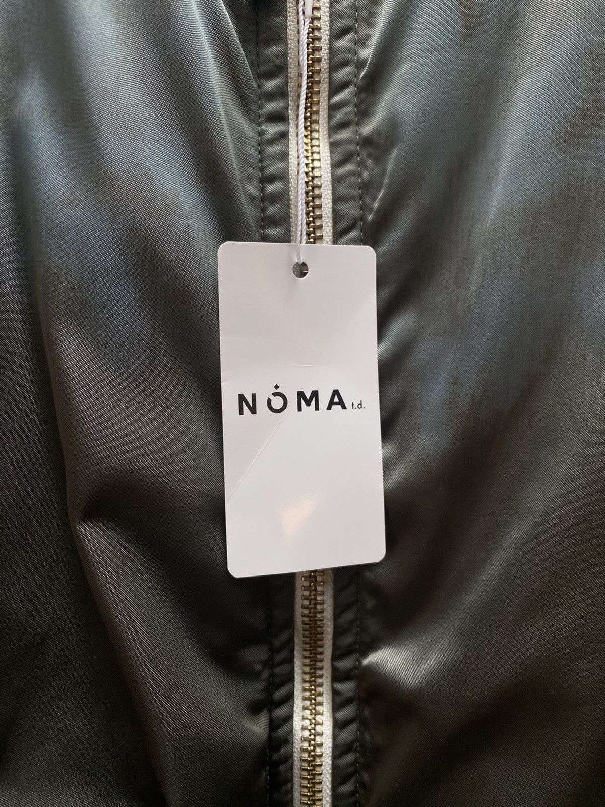 NOMA t.d Noma t.d. Hand dyed MA1 flight jacket Size US L / EU 52-54 / 3 - 9 Thumbnail