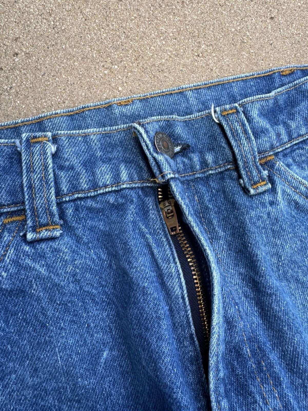 Levi's × Vintage Vtg 80’s Levi’s 646 Orange Tab Bellbottom Flare Jeans 32x28 Size US 32 / EU 48 - 5 Thumbnail