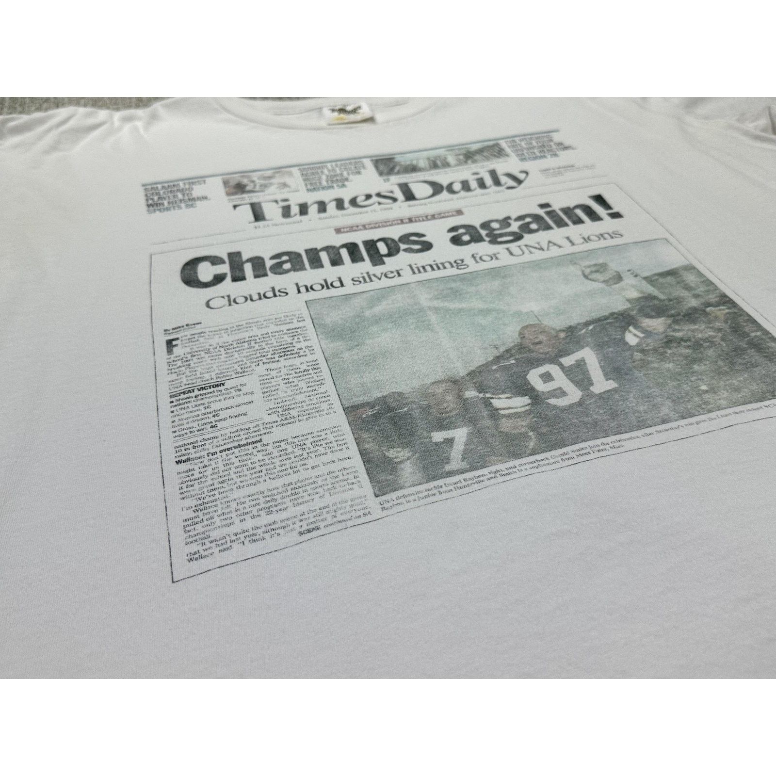 Other North Alabama Lions Shirt Mens XL Newspaper Times Daily Size US XL / EU 56 / 4 - 8 Thumbnail