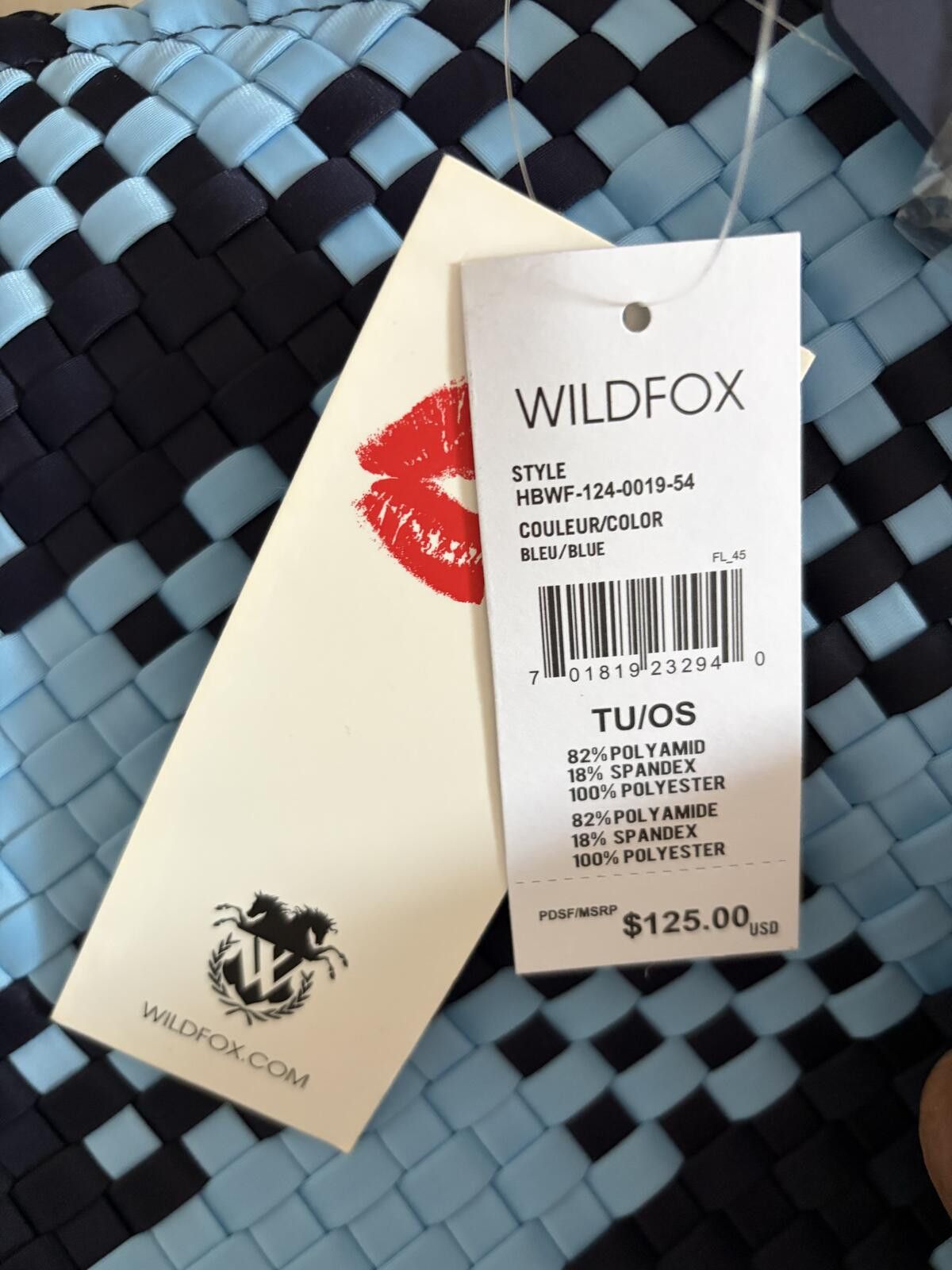Wildfox Wild fox woven tote bag Size ONE SIZE - 5 Thumbnail