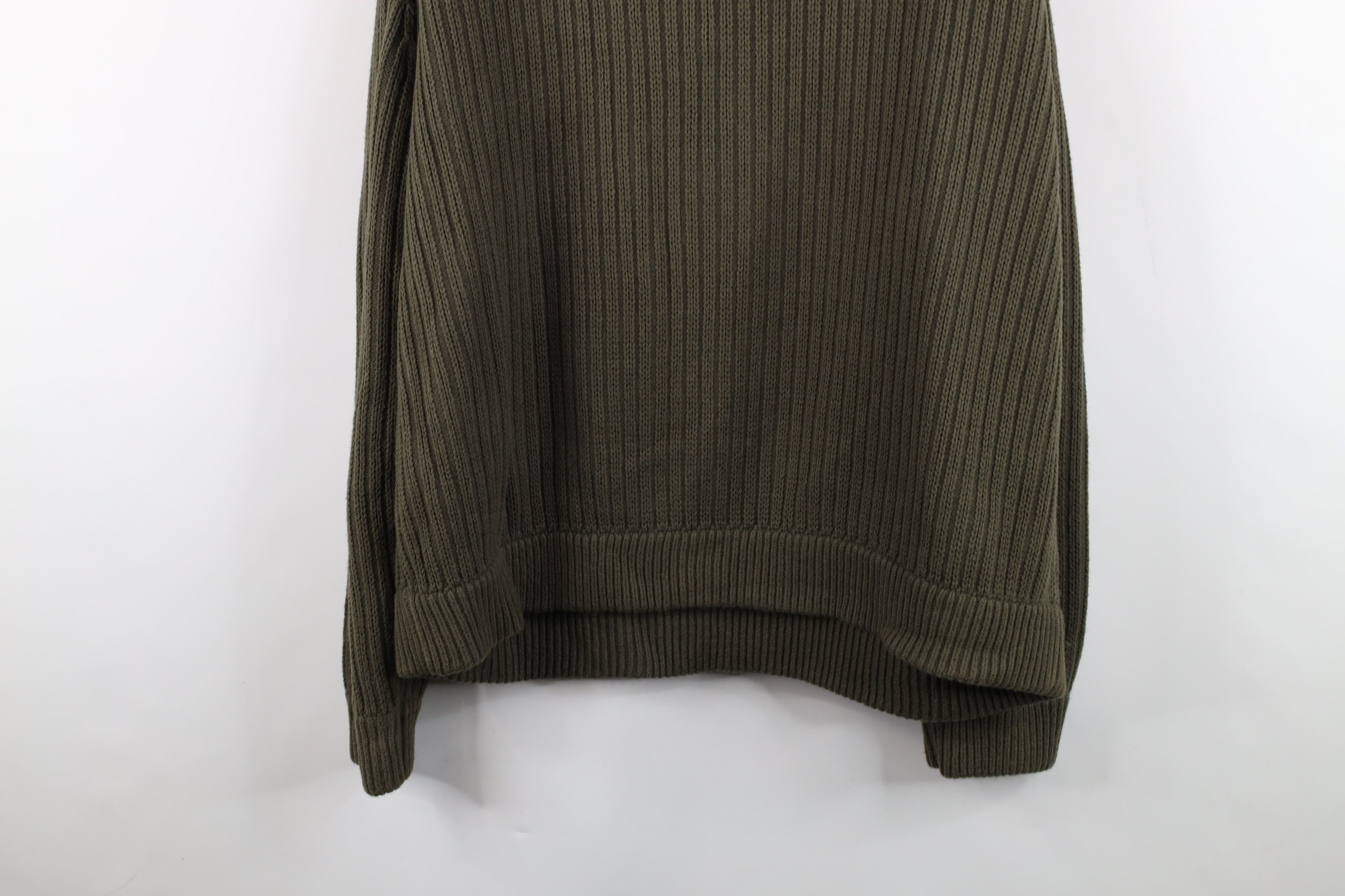 Duluth Trading Company Duluth Trading Co Ribbed Knit High Neck Military Sweater Size US XXL / EU 58 / 5 - 11 Thumbnail