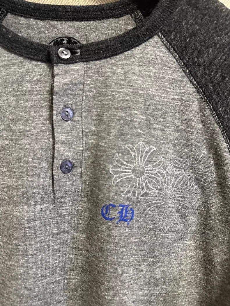 Chrome Hearts CHROME HEARTS Size M Black and gray striped, silver-embosse Size US M / EU 48-50 / 2 - 5 Thumbnail