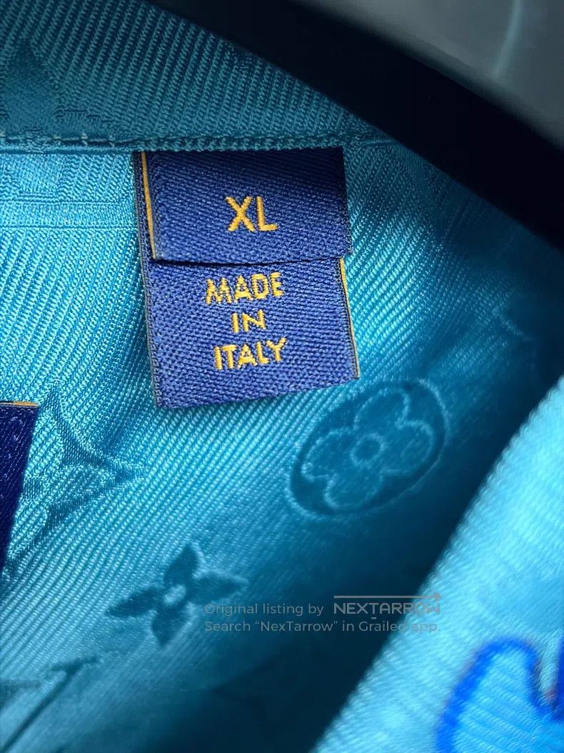 Louis Vuitton Louis Vuitton Yayoi Kusama Co-branded Short Sleeve Shirt Size US XL / EU 56 / 4 - 4 Thumbnail