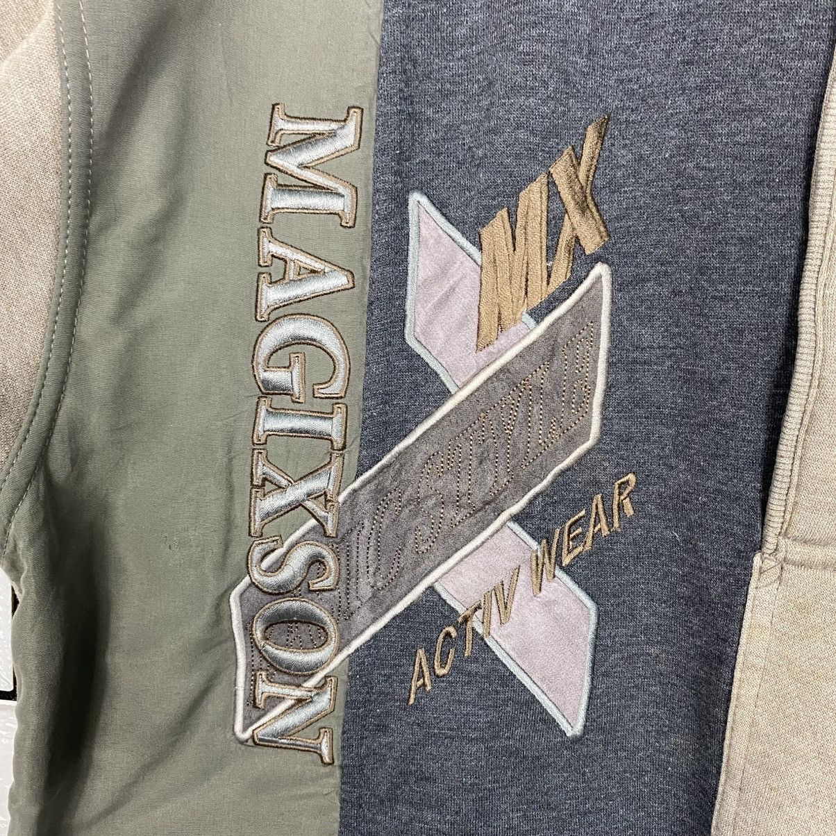 Japanese Brand 📌Vintage Collar Sweatshirt Magixson Embroidery Big Logo Size US L / EU 52-54 / 3 - 15 Thumbnail