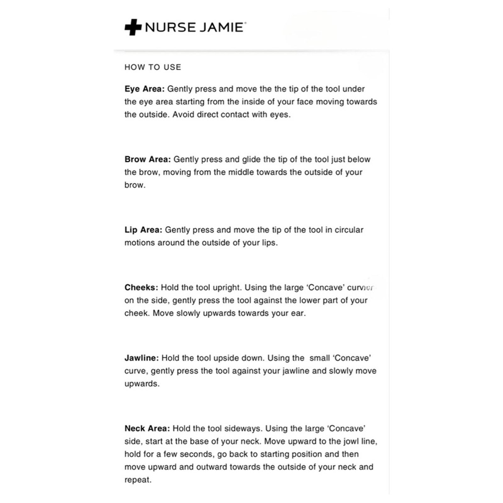 Other NIB Nurse Jamie Triangle Facial Beauty Tool Size ONE SIZE - 8 Thumbnail