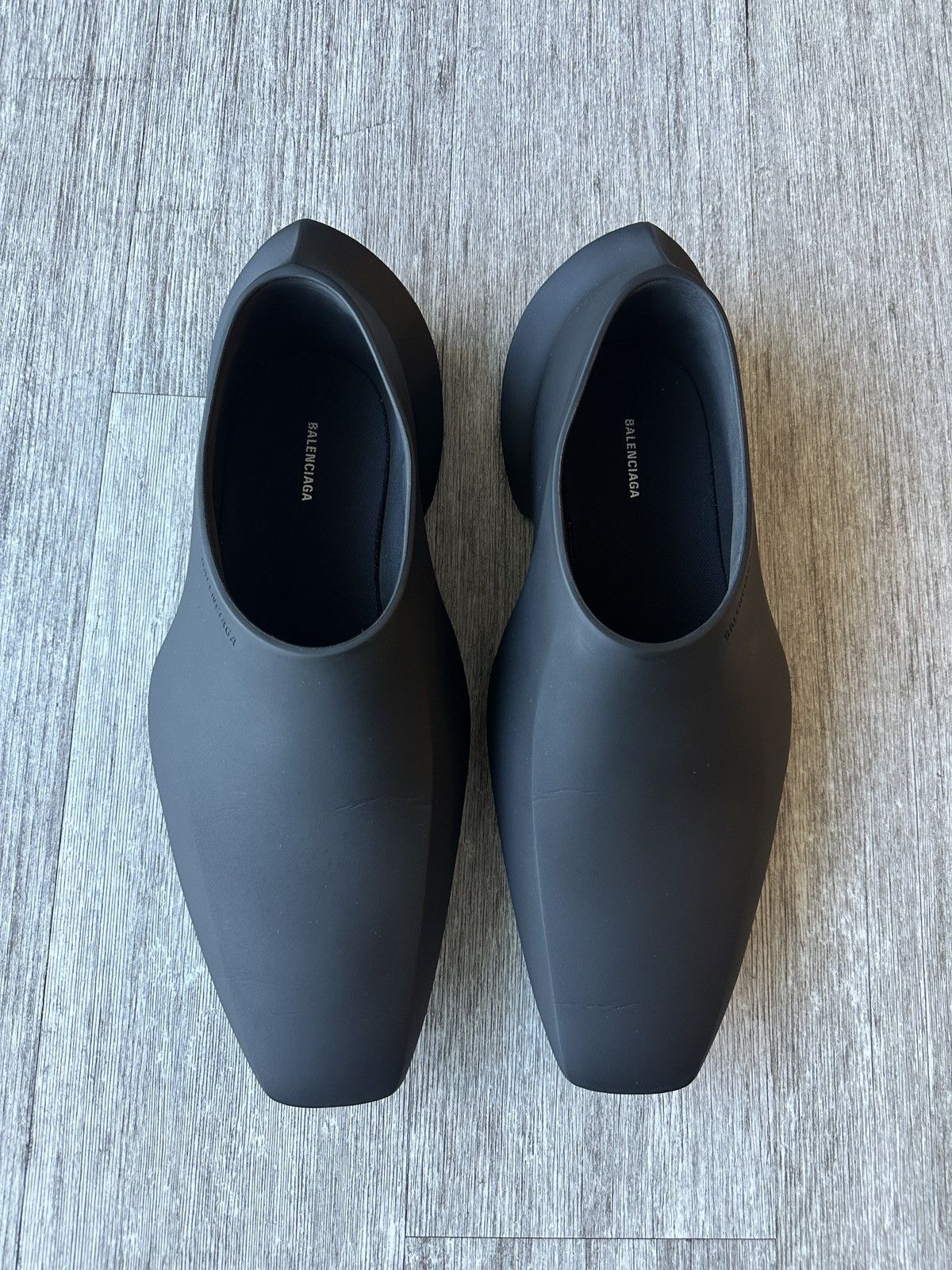 Balenciaga Balenciaga Space Shoe Matte Black Size US 10 / EU 43 - 8 Thumbnail