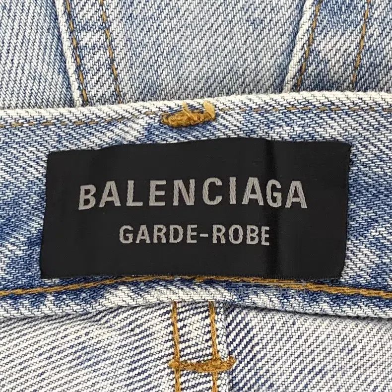 Balenciaga Balenciaga Size XS Light blue washed cotton casual denim l Size US 27 - 7 Thumbnail