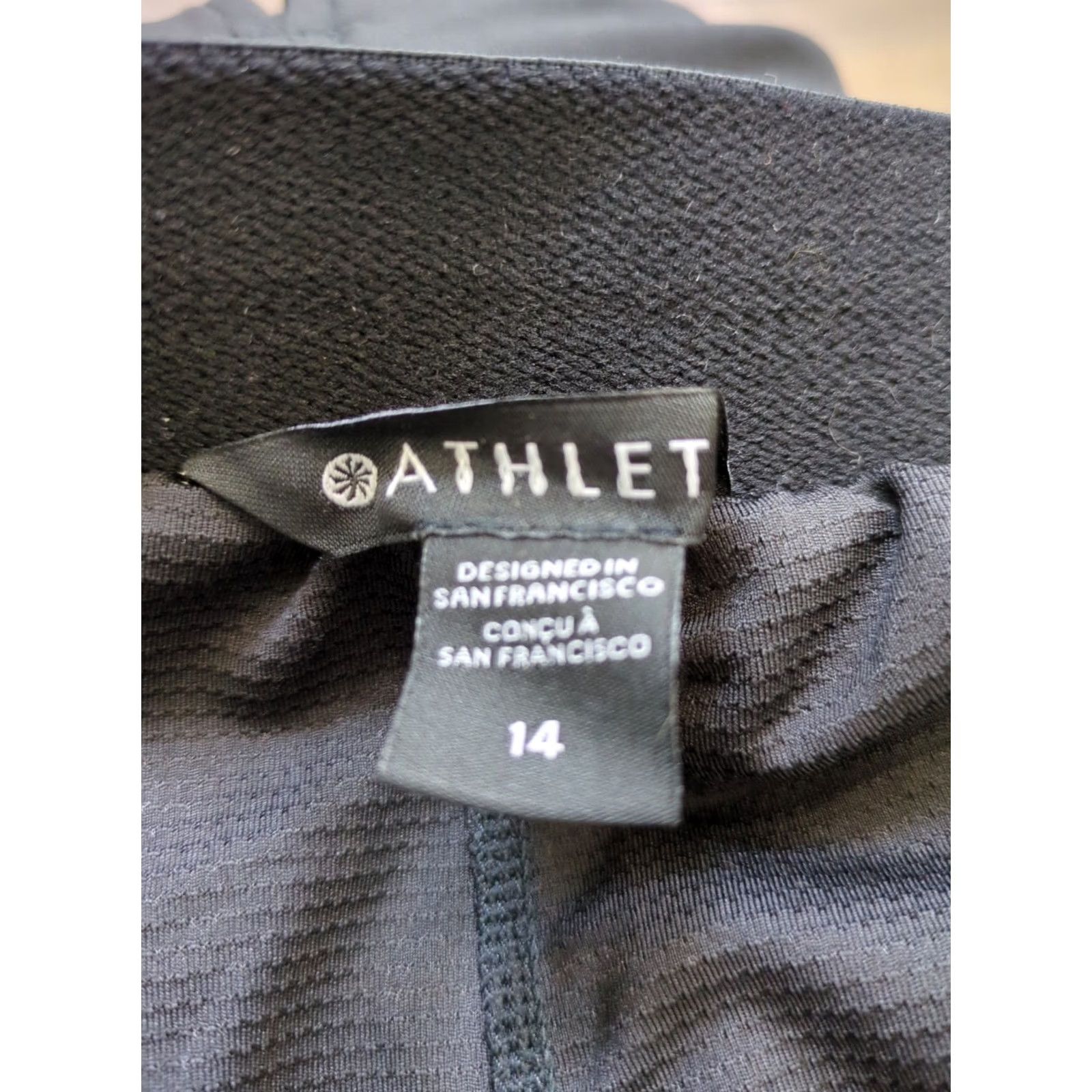 Athleta Athleta Skort Black 14 Women's Pockets Vienna Athletic Activewear Sz 14 Womens Pockets Skort Size ONE SIZE - 3 Thumbnail