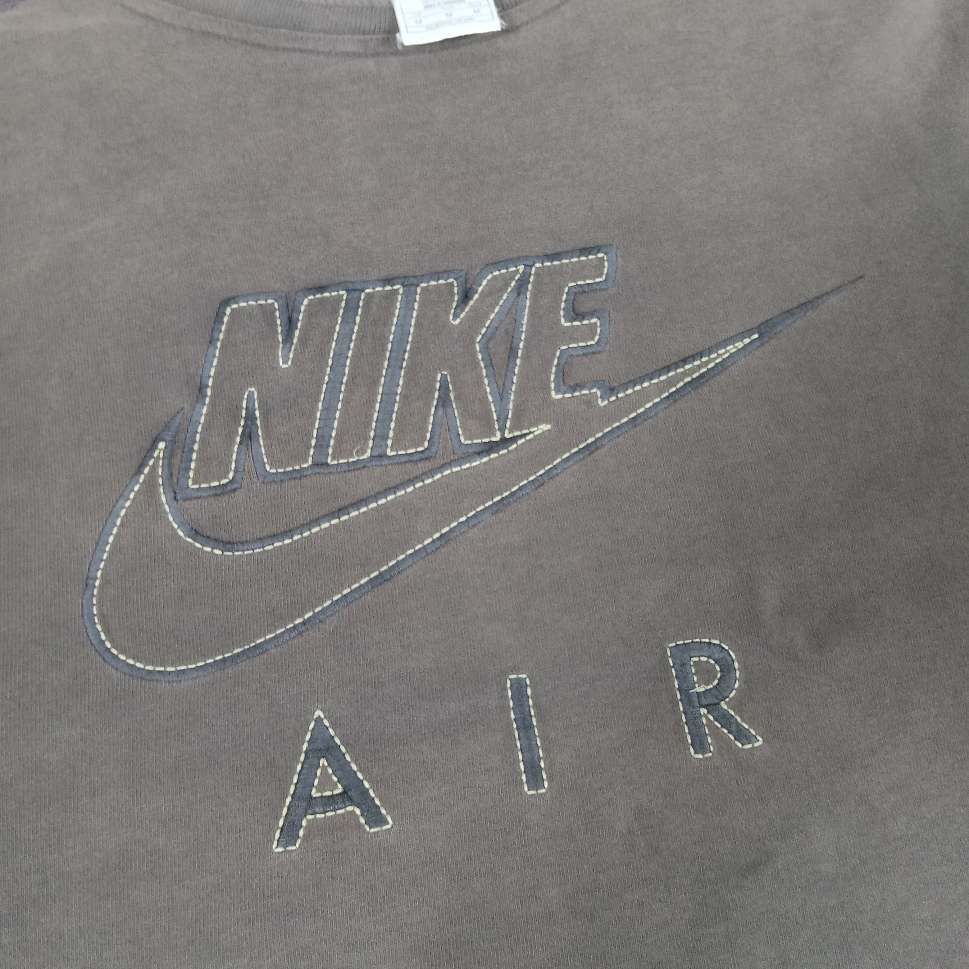 Nike × Vintage Nike Air Sportwear Style Embroidery Logo Sweatshirt Size US L / EU 52-54 / 3 - 3 Thumbnail