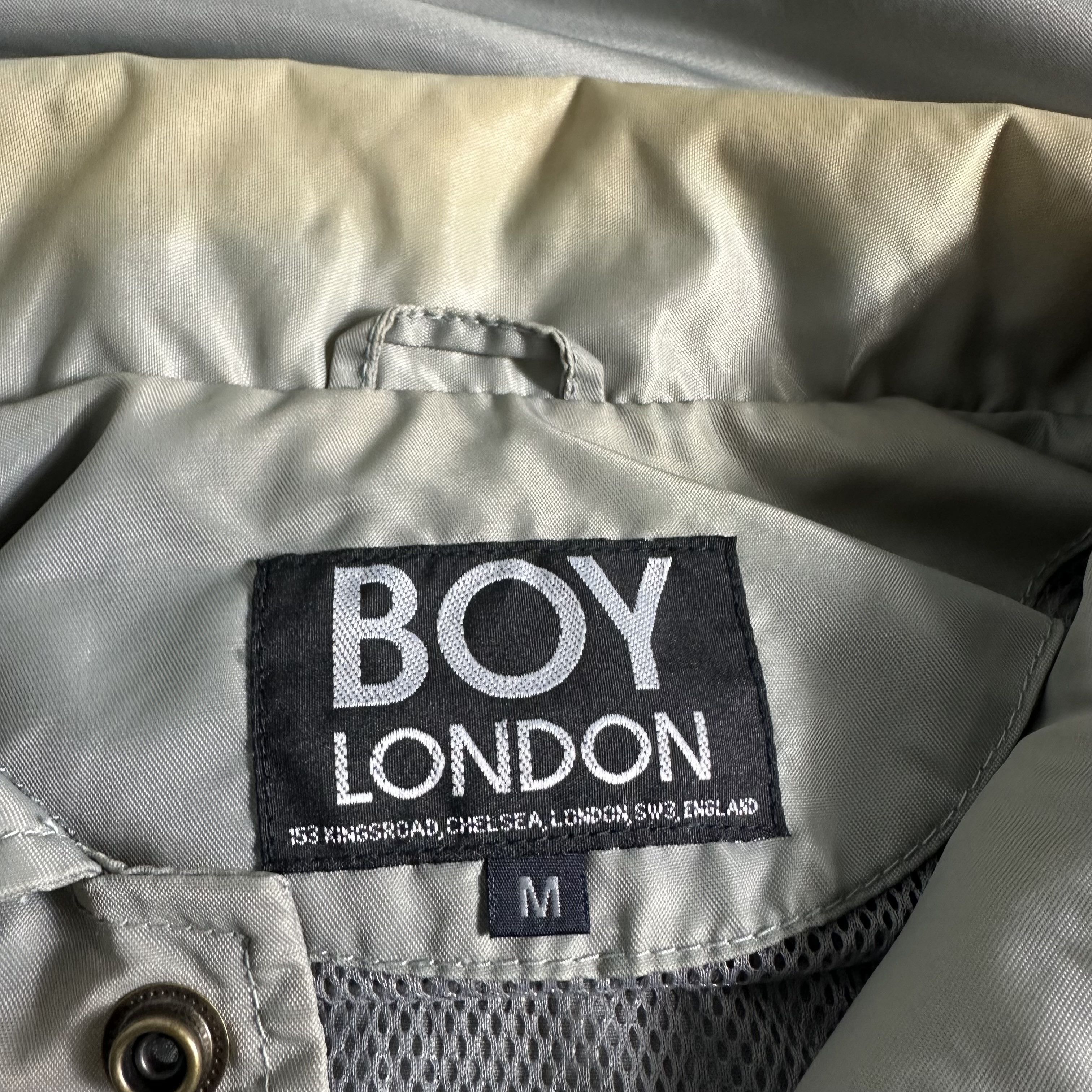 Boy London × Vintage 🔥RARE🔥Vintage Boy London Big Logo Button Down Windbreaker Size US M / EU 48-50 / 2 - 6 Thumbnail