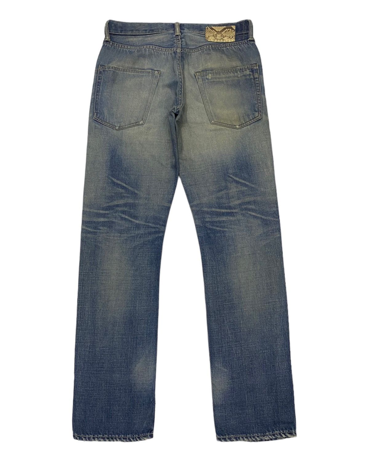 Visvim VISVIM 03D3 DAMAGE DISTRESSED DENIM JEANS Size US 31 - 4 Thumbnail