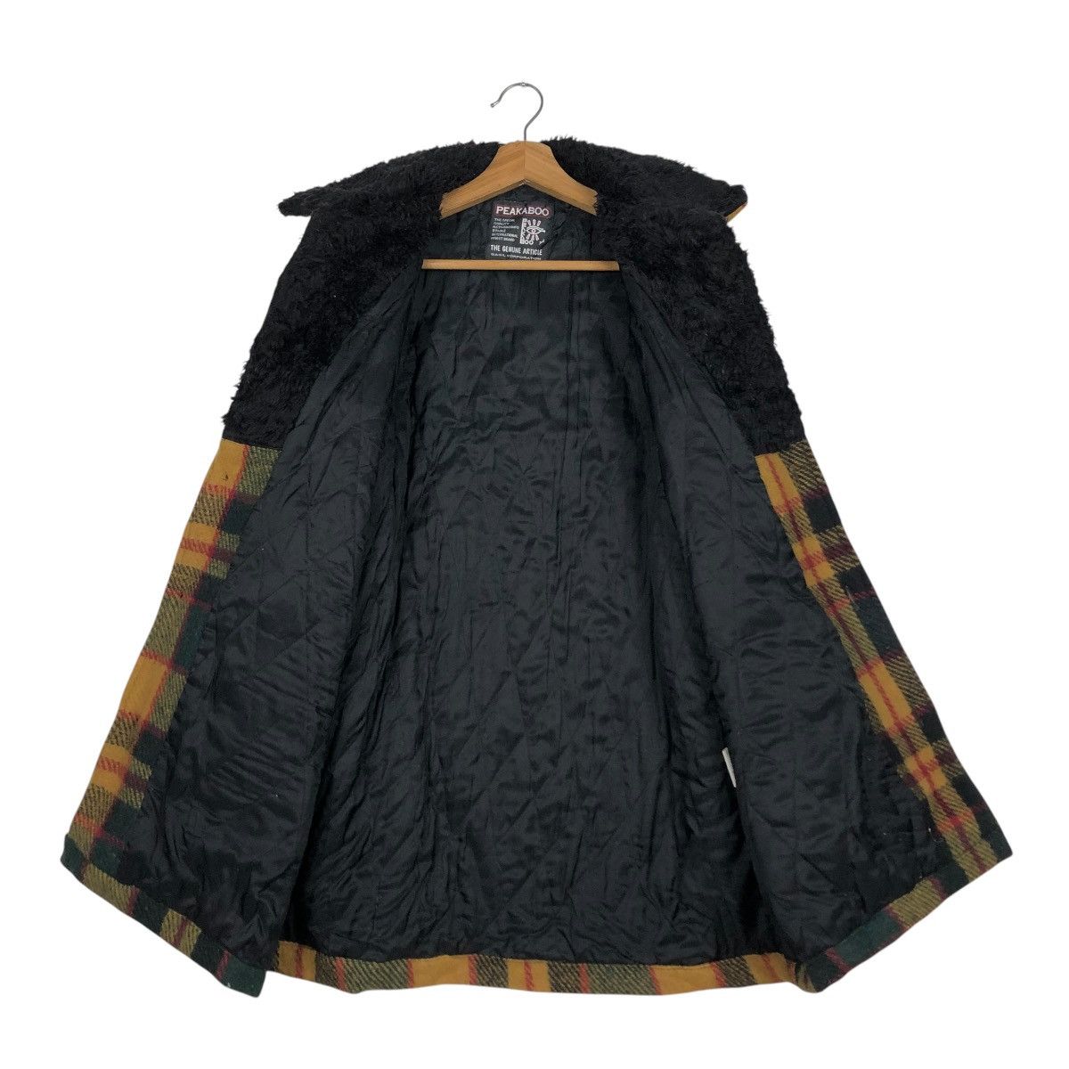 Japanese Brand 🔥VINTAGE WOOL CHORE JACKET PEAKABOO TARTAN ISSEY MIYAKE Size US L / EU 52-54 / 3 - 15 Thumbnail
