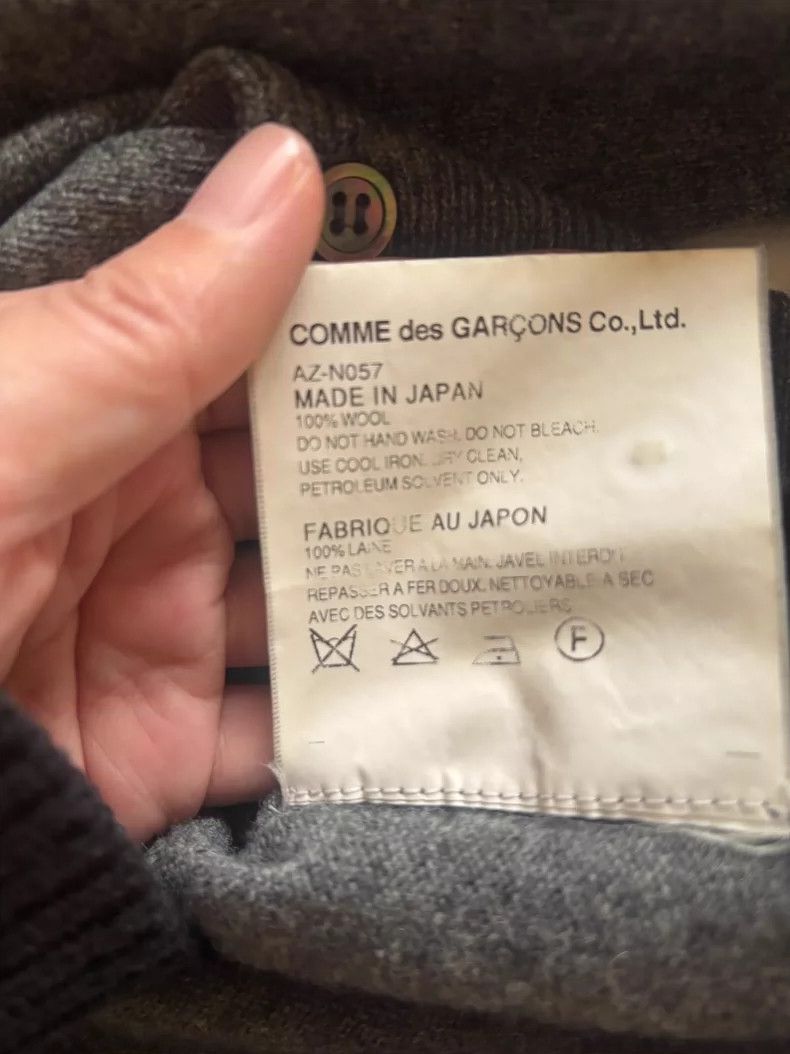 Comme des Garcons Comme Des Garcons Round neck knitted cardigan 2505-Nextarro Size L / US 10 / IT 46 - 4 Thumbnail