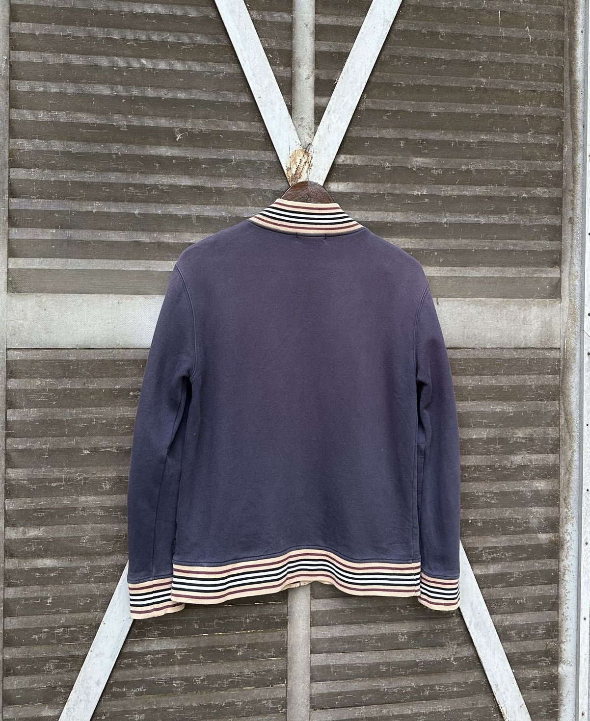 Burberry 👹Burberry Black Label Sun Faded Track Jacket Size US S / EU 44-46 / 1 - 6 Thumbnail