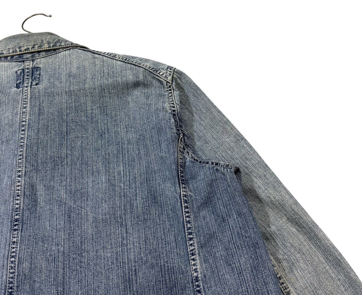 Edwin Vintage Edwin Chore Worker Distressed Denim Jacket Size US M / EU 48-50 / 2 - 14 Thumbnail