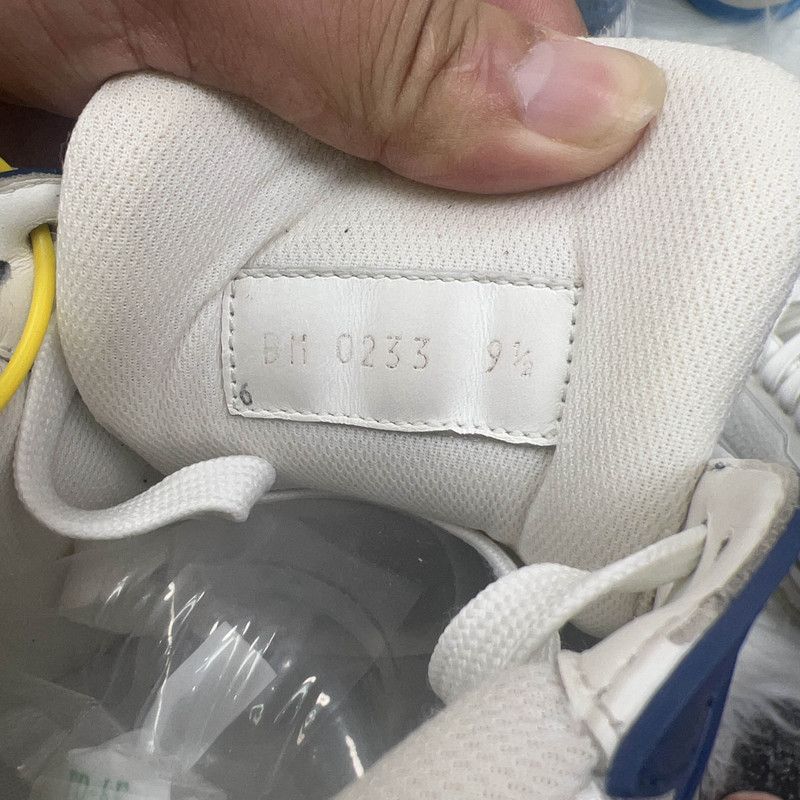 Louis Vuitton Louis Vuitton Denim Leather Trainer Low Top Sneakers -2508 Size US 9.5 / EU 42-43 - 5 Thumbnail