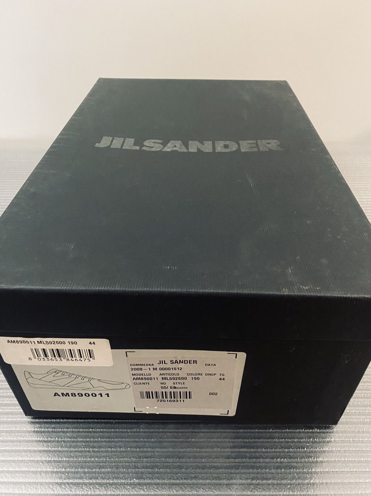 Jil Sander Jil Sander x RAF SIMONS cement suede sneakers 44 NEW Size US 11 / EU 44 - 8 Thumbnail