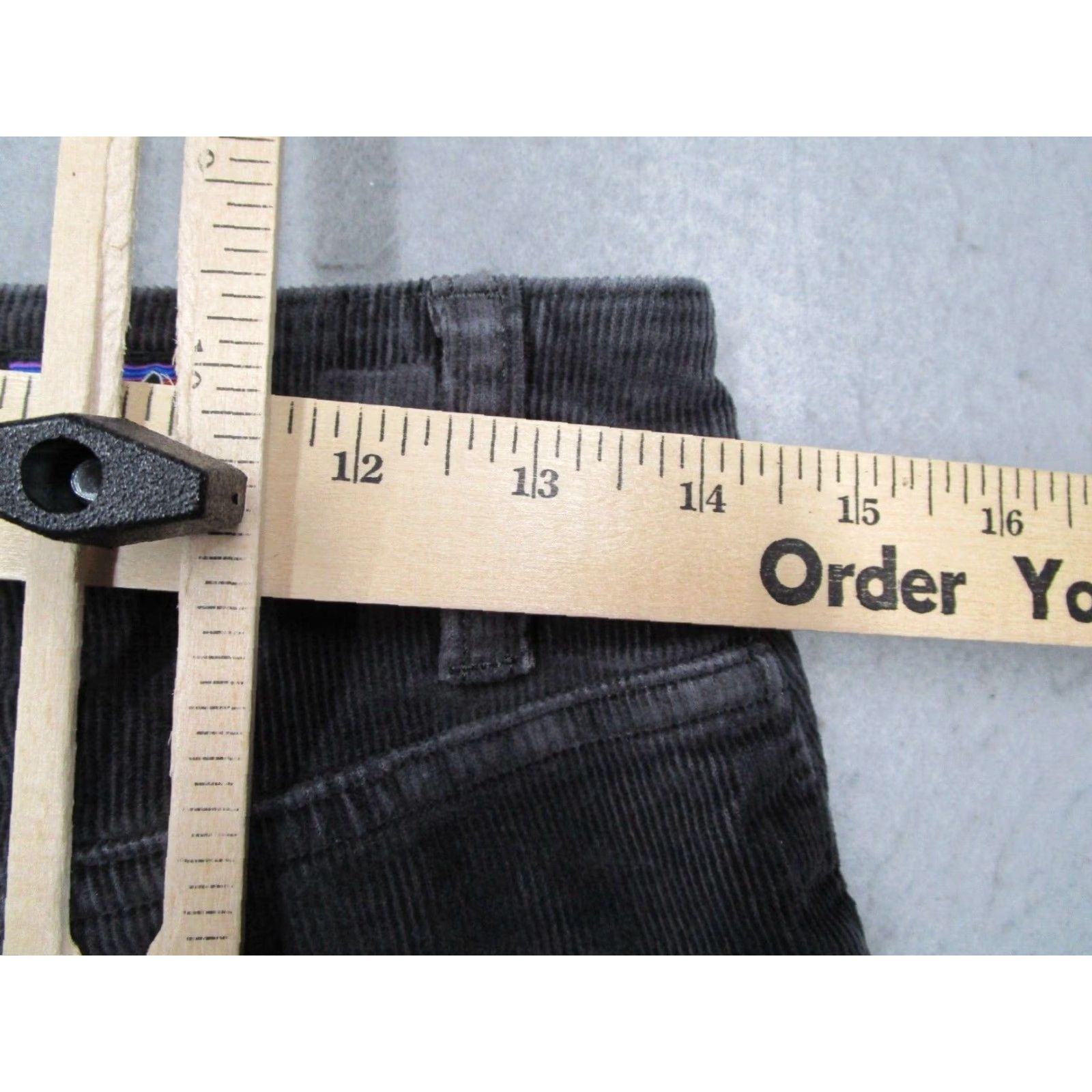Patagonia PATAGONIA Women’s blue slim fit EVERYDAY CORDS - Organic cotton blend - Made in Sri Lanka Size 27" / US 4 / IT 40 - 7 Thumbnail
