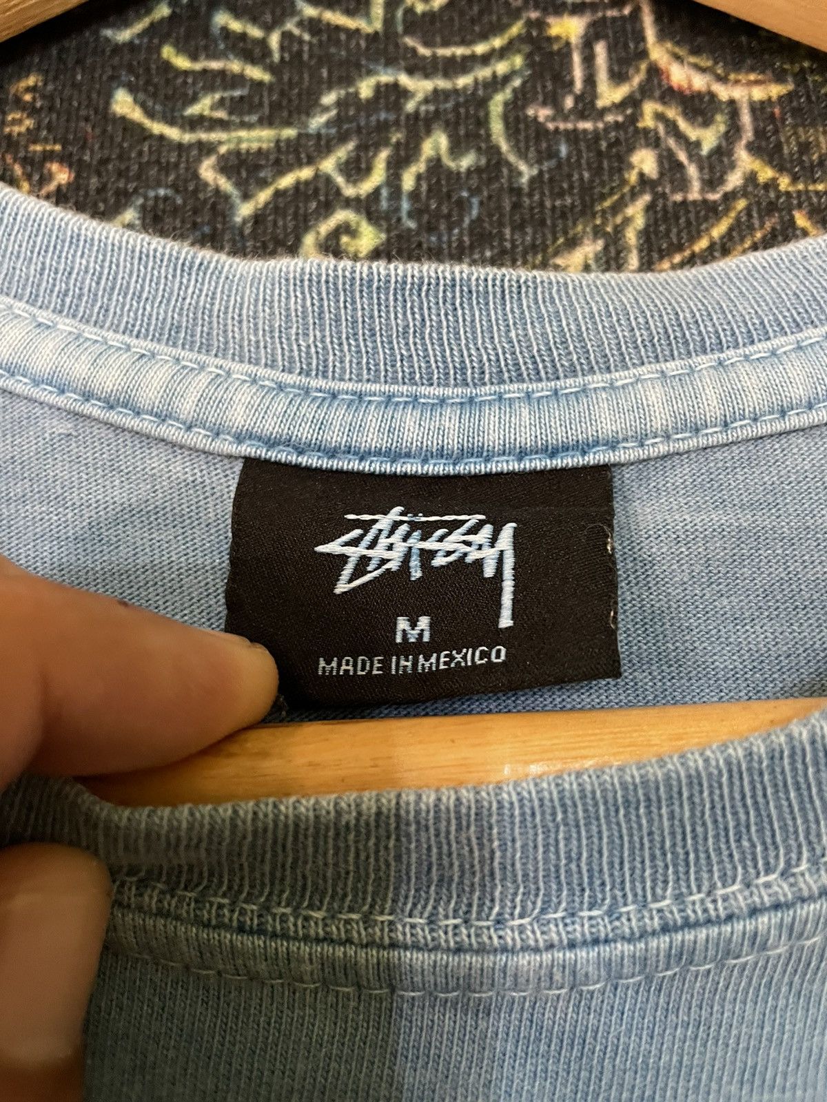 Stussy Stussy Crown Distressed Shirt Size US M / EU 48-50 / 2 - 3 Thumbnail