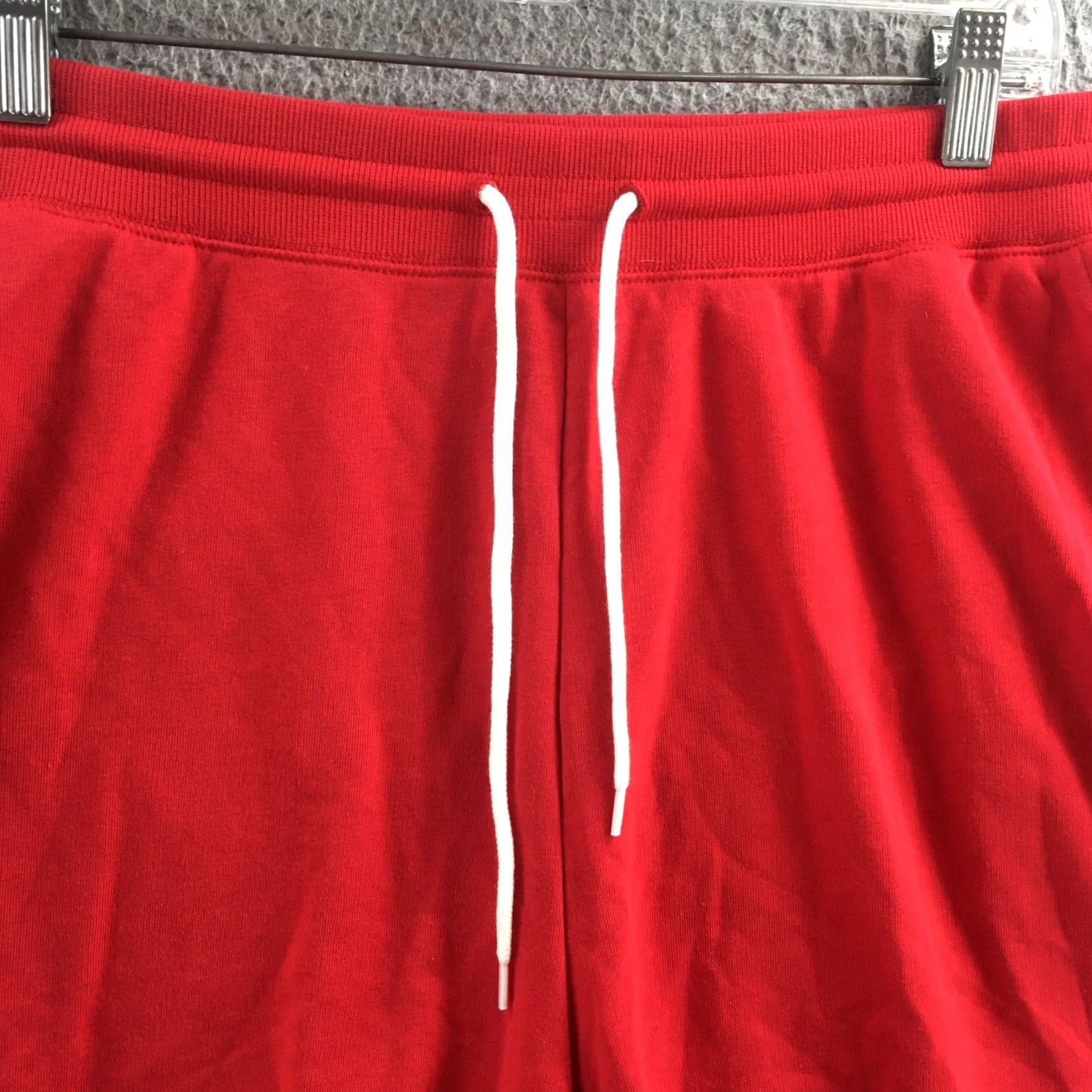 Old Navy Old Navy Sweatshorts Womens XL Red High Rise Drawstring Pull On NEW Size ONE SIZE - 4 Thumbnail