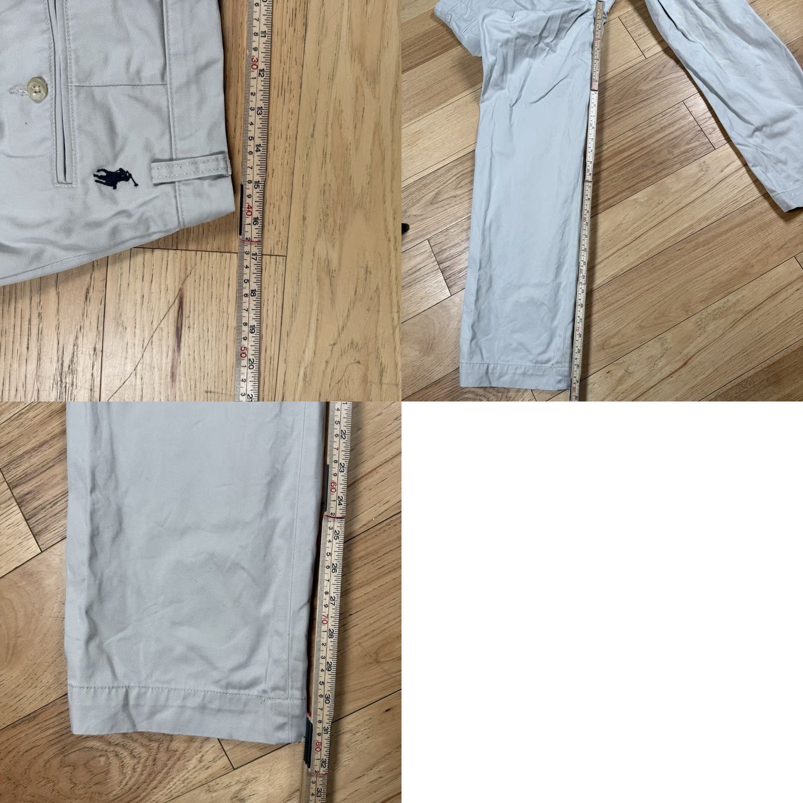 Polo Ralph Lauren VINTAGE Polo Ralph Lauren Preston Pants Mens 32x32 Khaki Straight Leg Classic Polo Ralph Lauren Andrew Chino USA 32 Beige Mens Size US XS / EU 42 / 0 - 8 Thumbnail