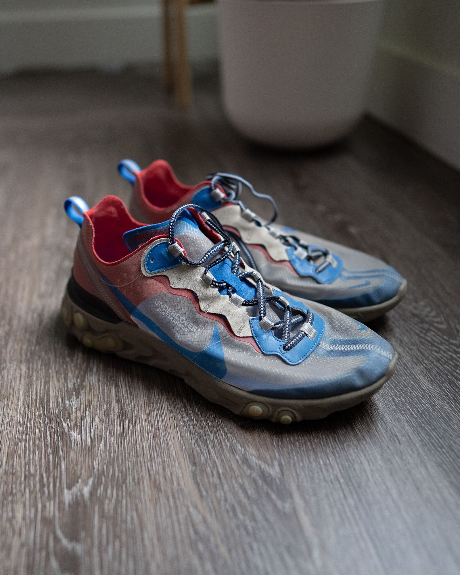 Nike × Undercover Nike x Undercover React 87 "Light Beige Chalk" Size US 12 / EU 45 - 2 Thumbnail